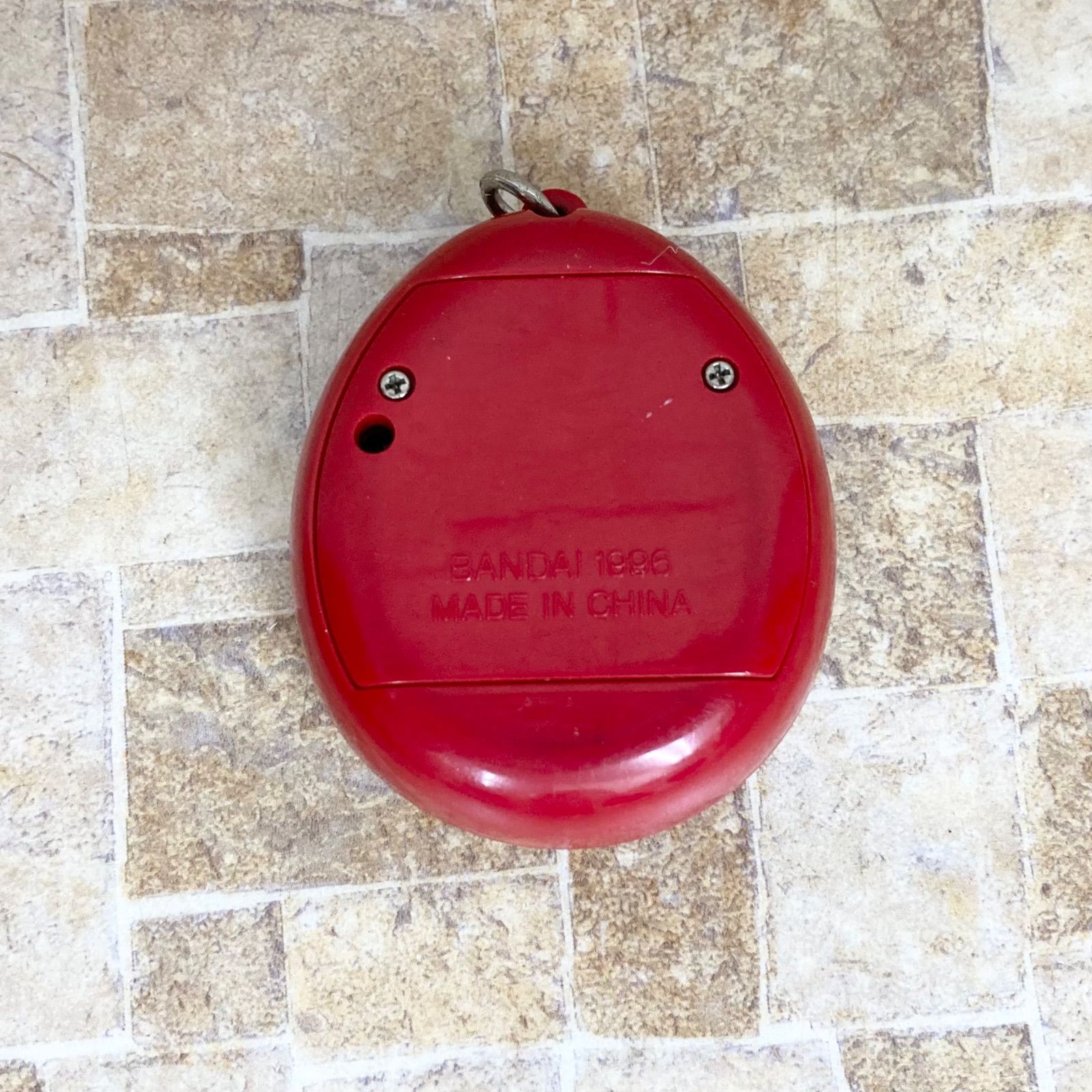 動作確認済】新種発見‼︎ たまごっち 赤 レッド 本体 平成 レトロ 希少