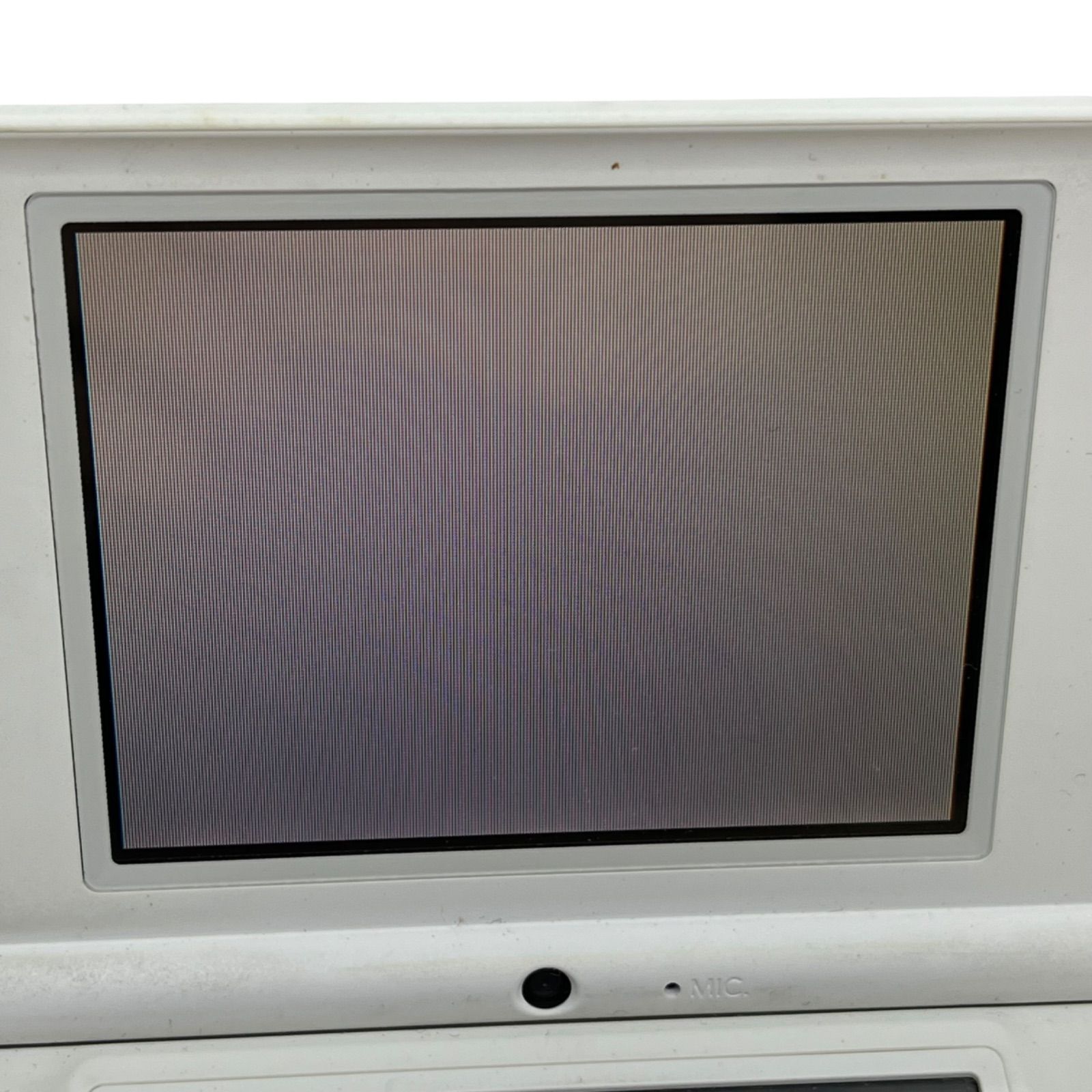 管2511-370】通電確認済☆Nintendo DS ホワイト 本体のみ ニンテンドー