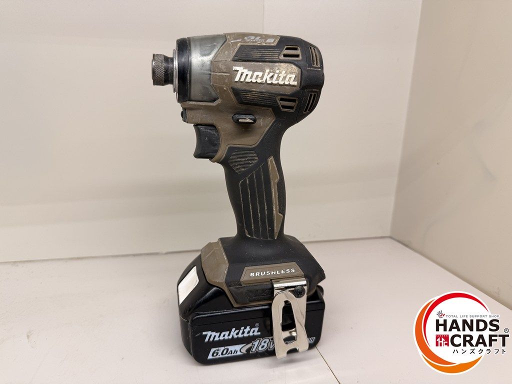 makita インパクトドライバ TD 173 D 18 V 6.0 Ahバッテリー×1 マキタ