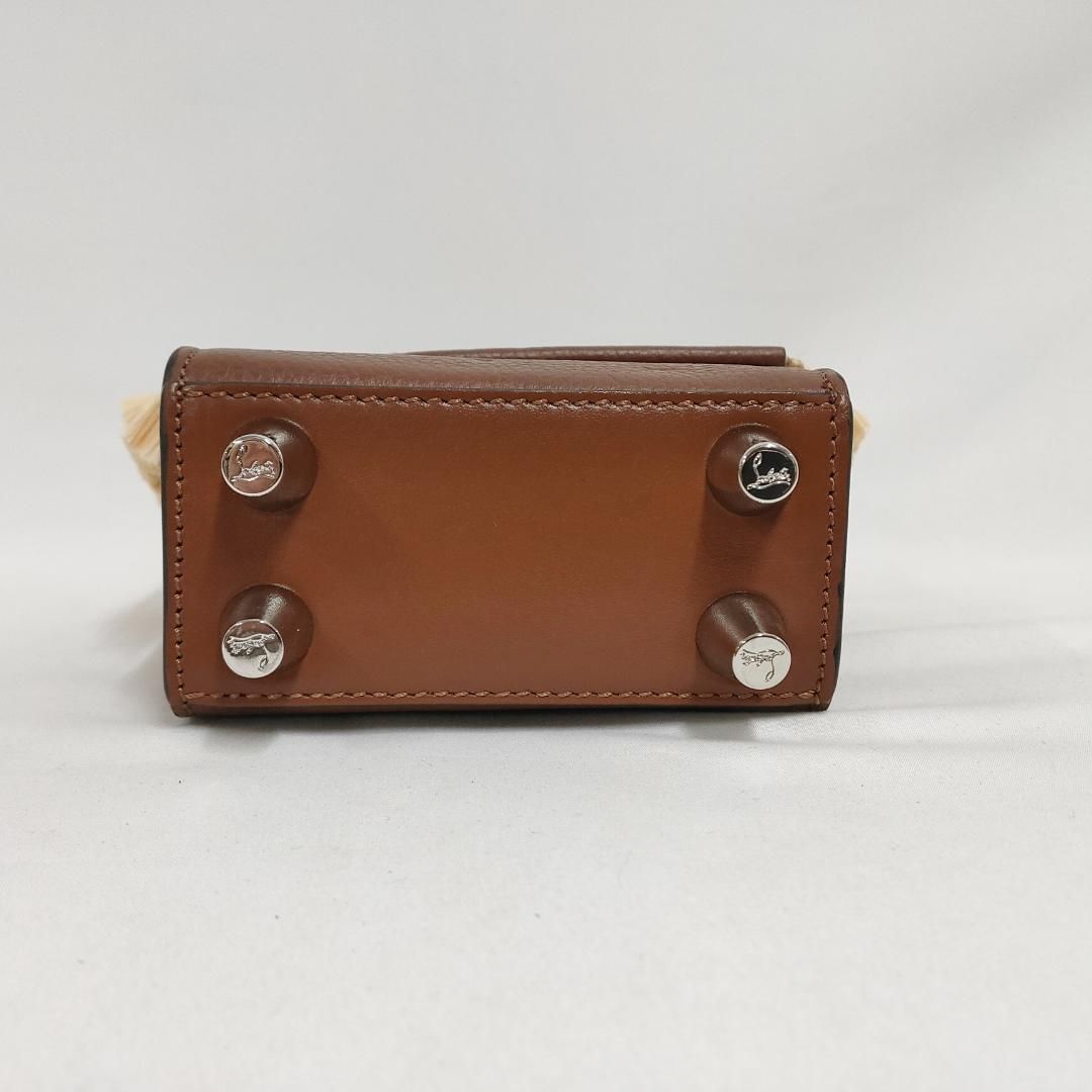 新品 未使用 クリスチャン ルブタン パロマトップハンドルナノ ミニ