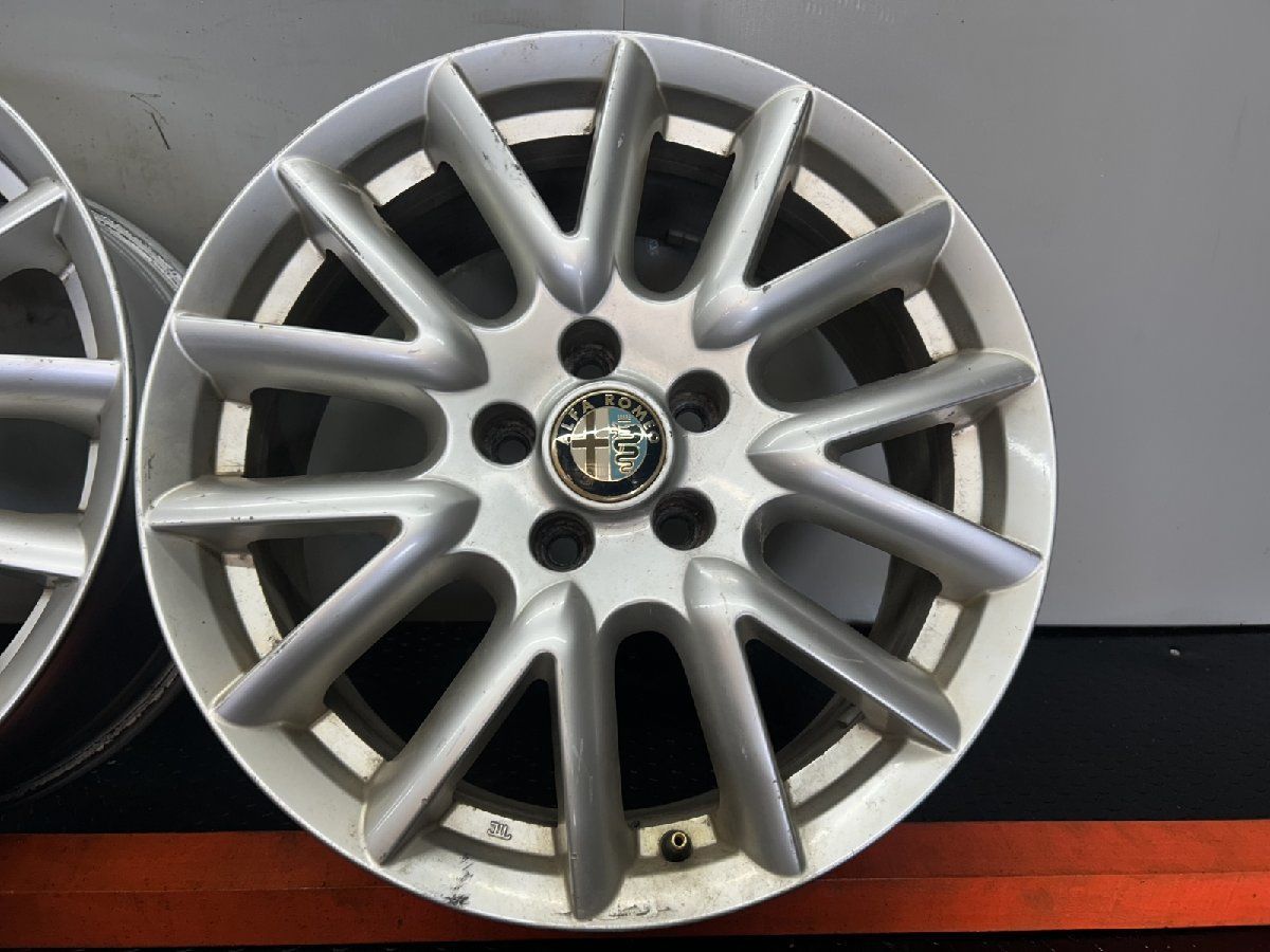  ALFA ROMEO 159 アルファロメオ159 ホイール 17インチ 4本 7 41 ジュリア ジュリエッタにも SHK 007 17インチ ホイール