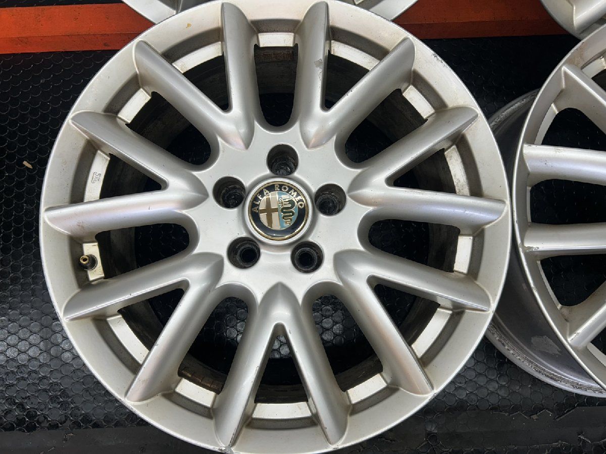 ALFA ROMEO 159 アルファロメオ159 ホイール 17インチ 4本 7 41 ジュリア ジュリエッタにも SHK 007