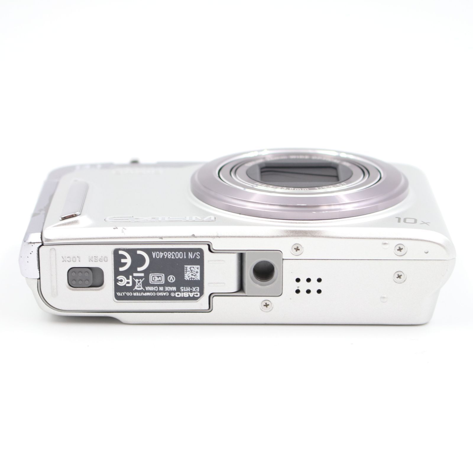 ☆良品☆ CASIO カシオ EXILIM EX-H15 ブラック シャッター、ストロボ 