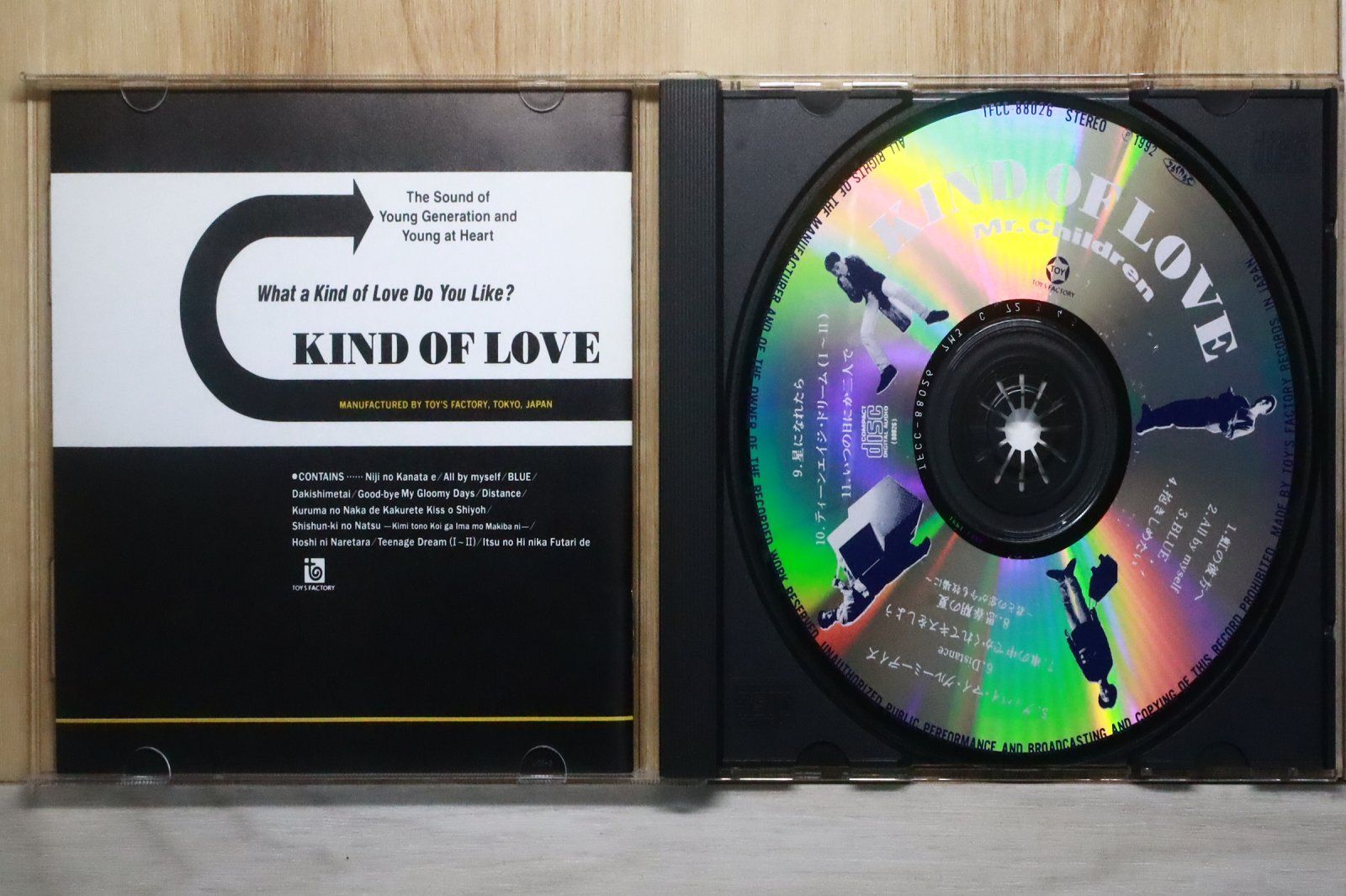 【さらに値下げ】Mr.Children 非売品CD Kind of Love Mr.Children プロモーション盤 CD Kind of Love 紙ジャケット仕様