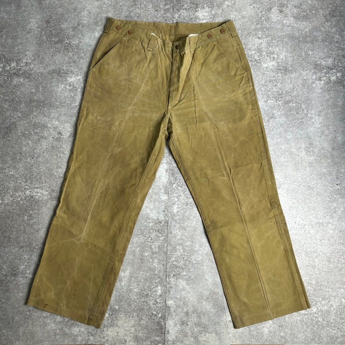 FILSON フィルソン オイルフィニッシュシングルティンパンツ USA製 42TALON ティンクロス フィールドパンツ 60’s 70's