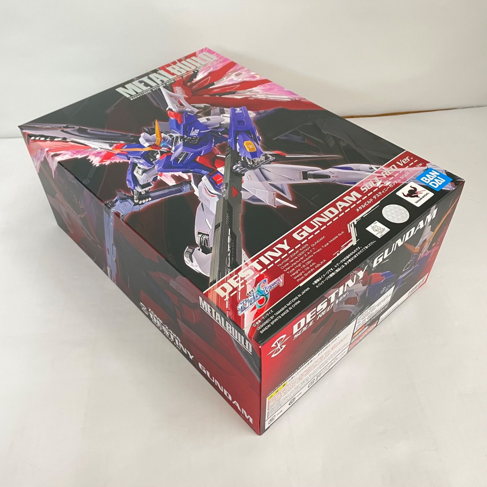 瀬戸店】未開封 L BUILD デスティニーガンダム SOUL RED ver.【715