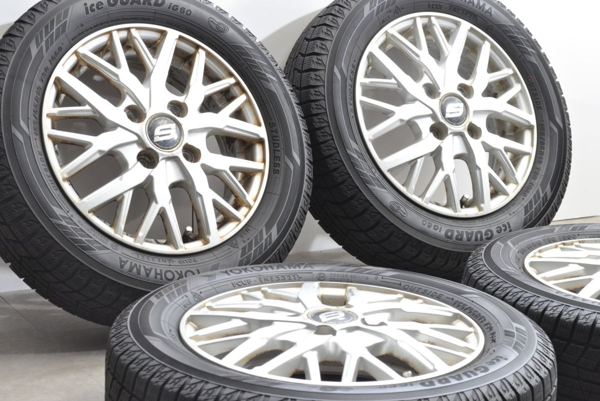 品 ストレンジャー 13 in 4 00 B 44 アイスガードiG 60 155 65 R アルト ワゴンR ミラ ムーヴ ゼスト ライフ プレオ ekスポーツ