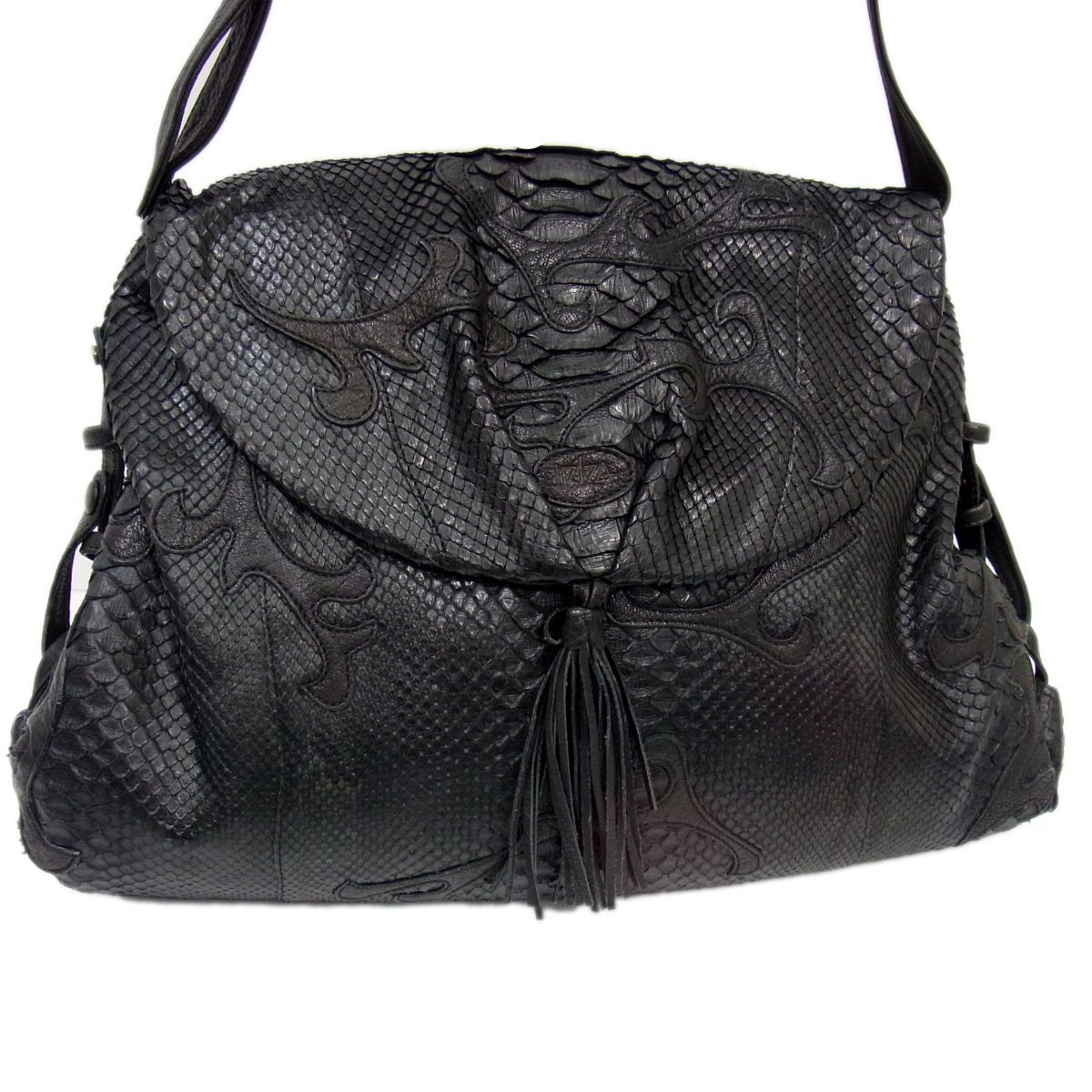 美品 定価8万◇IBIZA イビザ パイソン エキゾチックレザー ショルダー