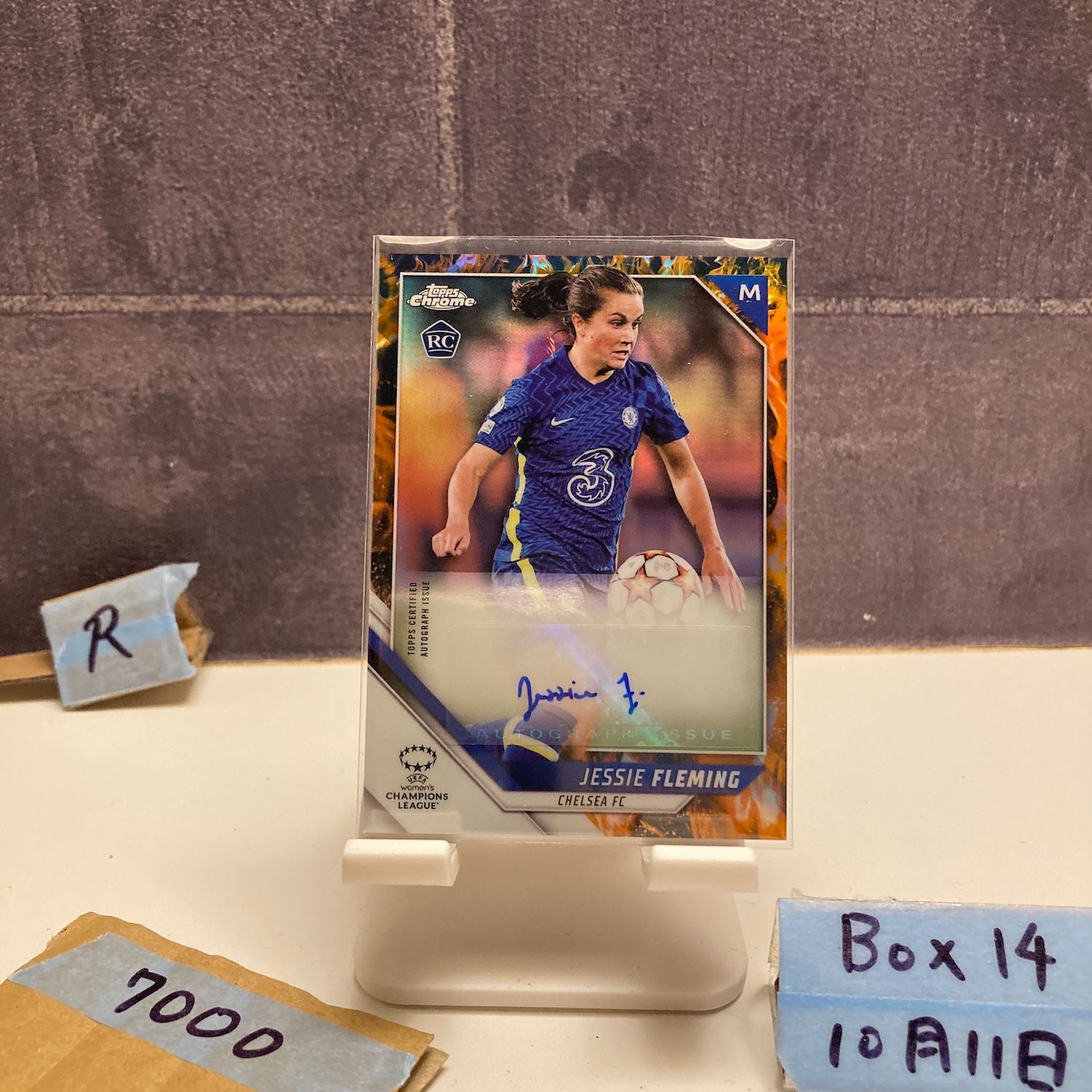 2021-22 Topps Chrome UEFA Women's Champions League Jessie Fleming