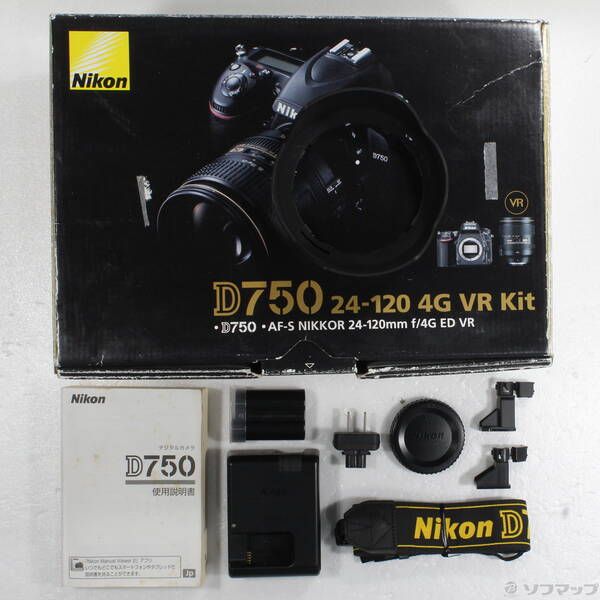 中古品〕 Nikon D750 24-120 VR レンズキット【349】 - メルカリ