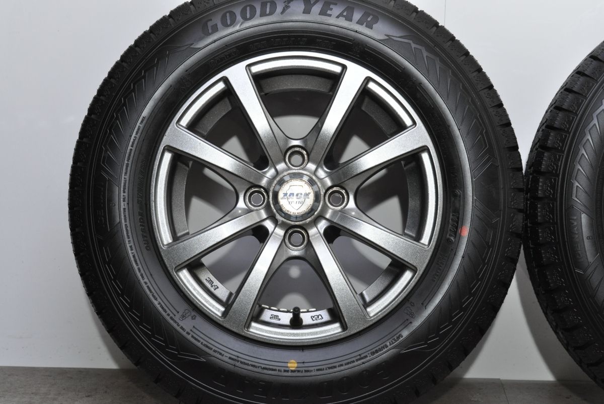  24年バリ溝 ZACK 13 in 5 J 54 PCD 100 アイスナビ8 155 80 R N BOX ONE WGN デイズ ワゴンR アルト スペーシア タント ウェイク 13インチ タイヤ ホイールセット