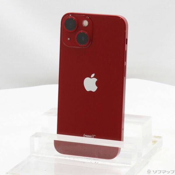 貴重 iPhone13mini 512GB プロダクトレッド SIMフリー iPhone 13 mini