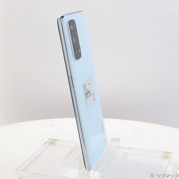 中古品〕 OPPO Reno5 A 128GB アイスブルー A101OP Y!mobile SIMフリー