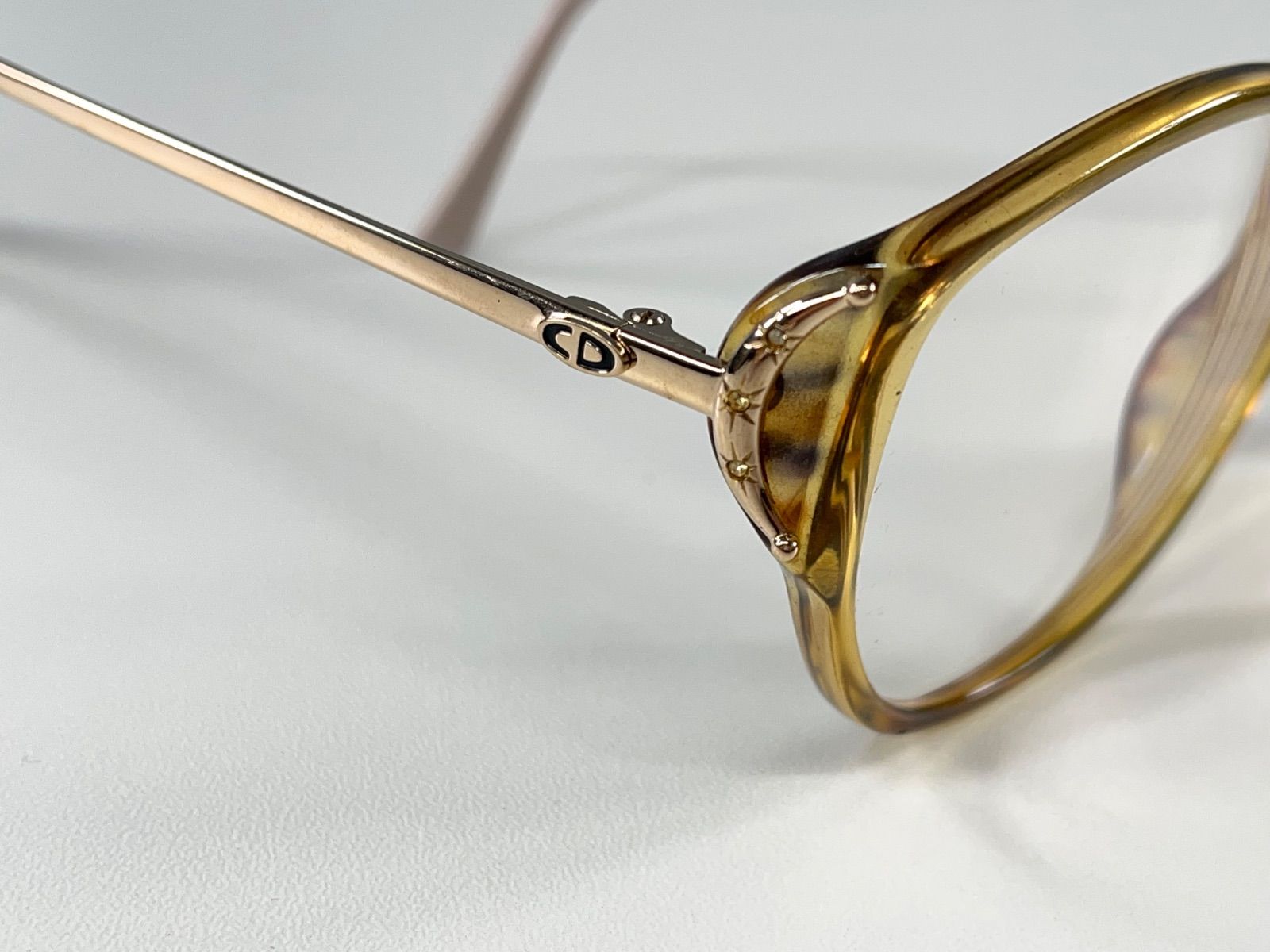  Christian Dior クリスチャン ディオール 眼鏡 メガネ 2810 A 20 ヴィンテージ オーストリア製 べっこう柄 レディース ブランド品 品 管理2 M 94 メガネ 小物