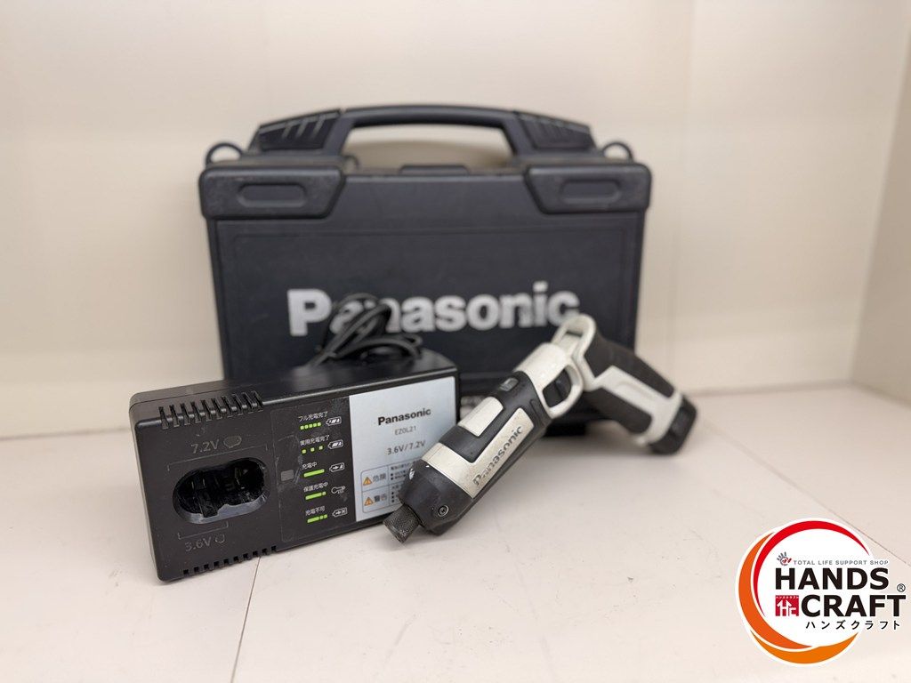 Panasonic スティックインパクトドライバ EZ 7521 7 2 V 1 5 Ahバッテリー 充電器 ケース パナソニック