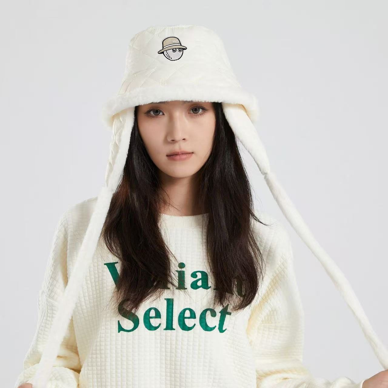 1個】レディース MALBON GOLF バケットハット 中綿 耳当て付 - メルカリ