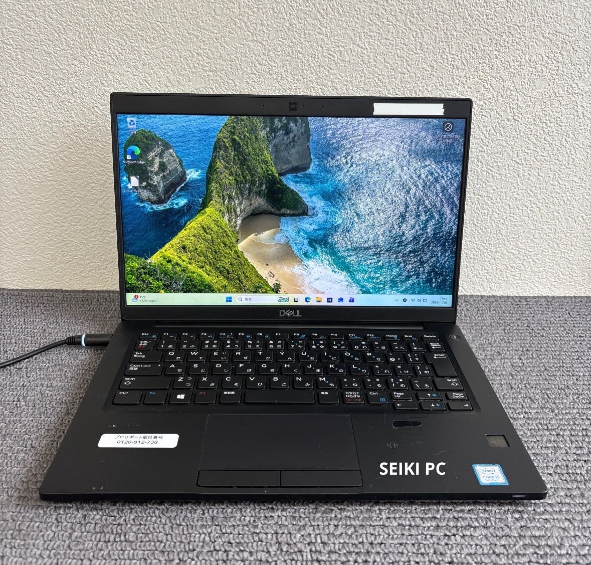 DELL latitude 7390 i5-8250U メモリ8GB SSD 256GB Win11 タッチ機能