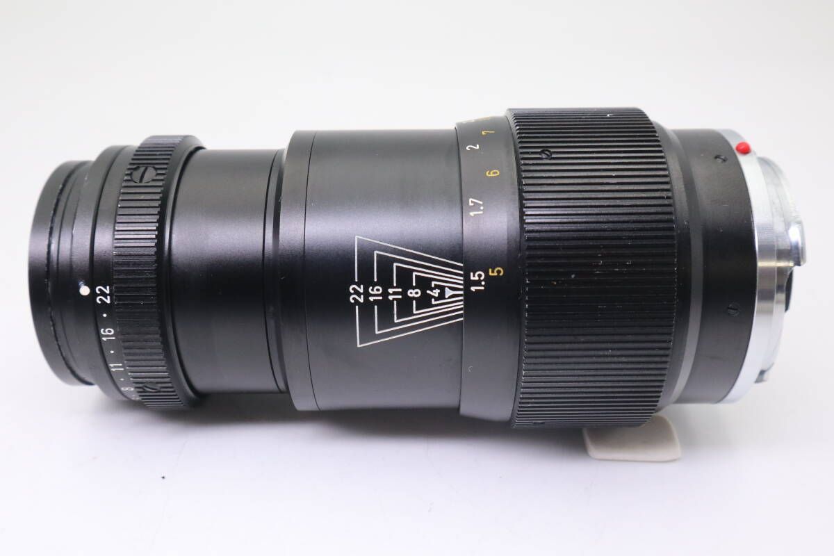 Leica TELE-ELMAR 135mm F4 Mマウント ライカ MFレンズ ブラック