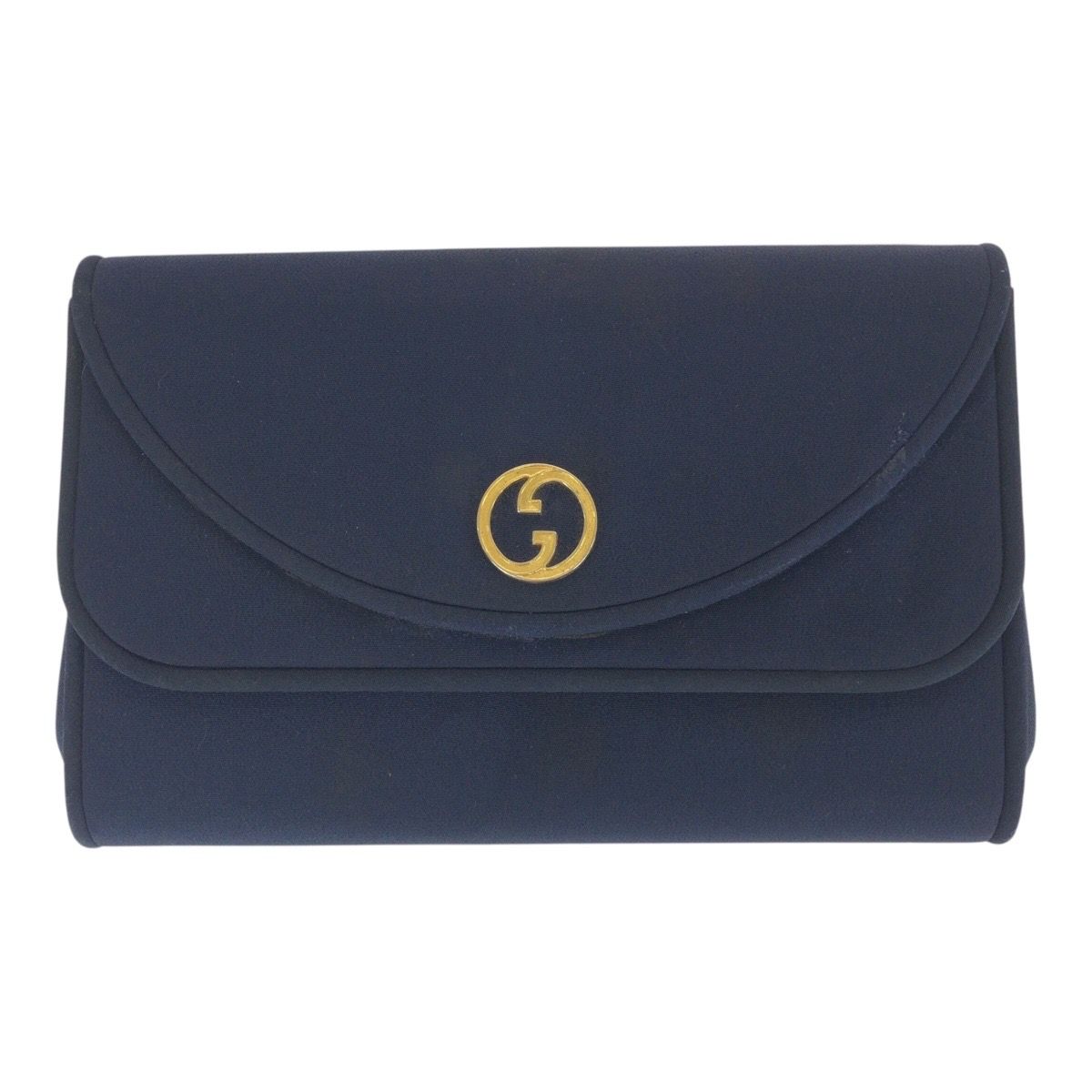 【✨美品、希少✨】　グッチ　ボディーバッグ　GGキャンバス　ネイビー系　紺　金具 GUCCI グッチ ヴィンテージ オールドグッチ ネイビー ゴールド金具