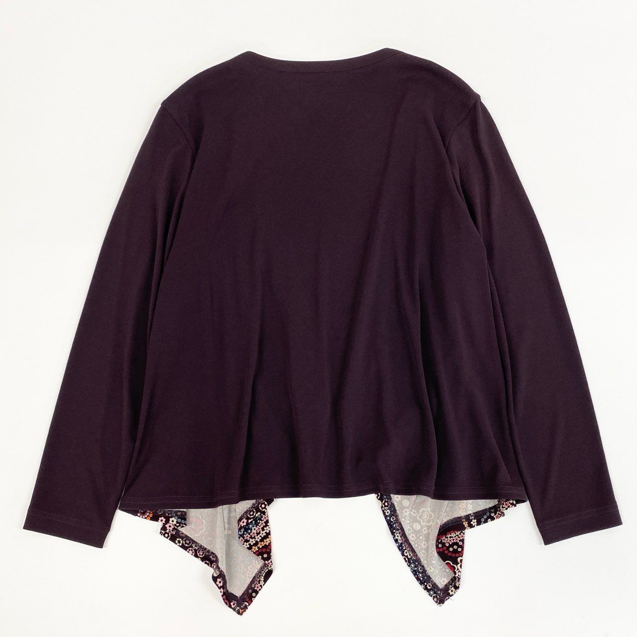 45k26 《美品》 TOKUKO 1er VOL トクコプルミエヴォル ノーカラー 長袖