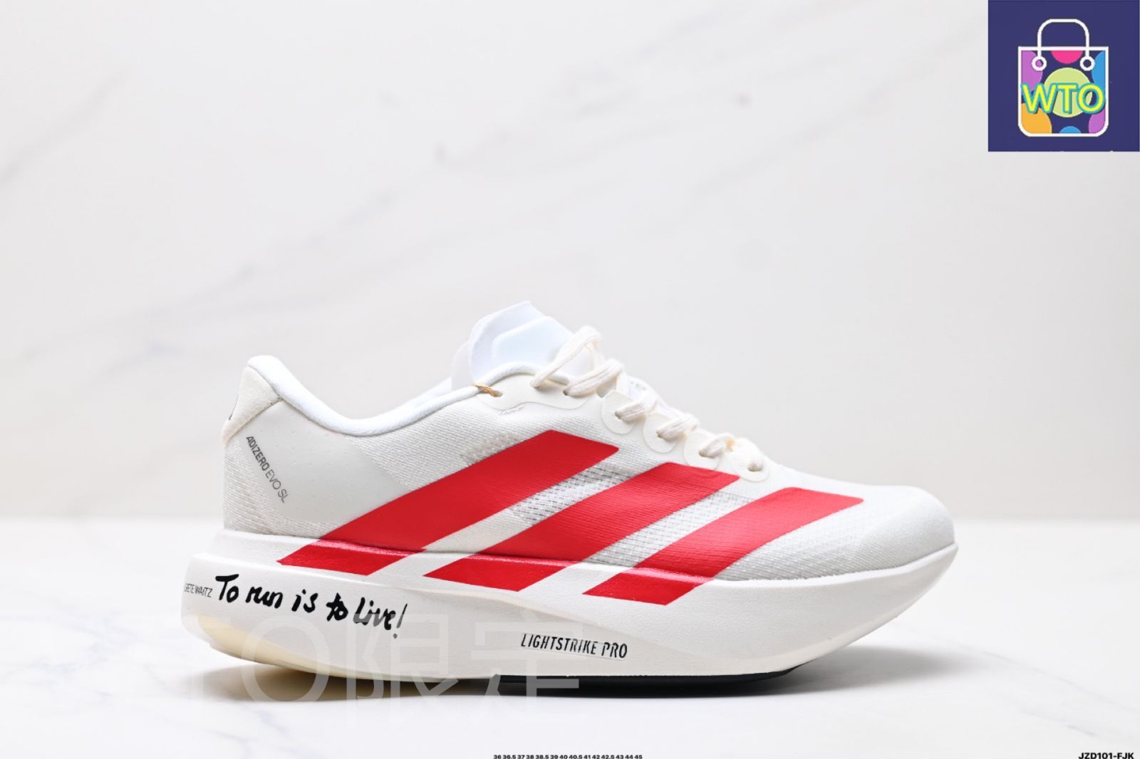 アディダス Adizero Evo SL 快適 マルチマッチ 滑り止め 耐磨耗 ロートップ カジュアルランニングシューズ WTO輸入4