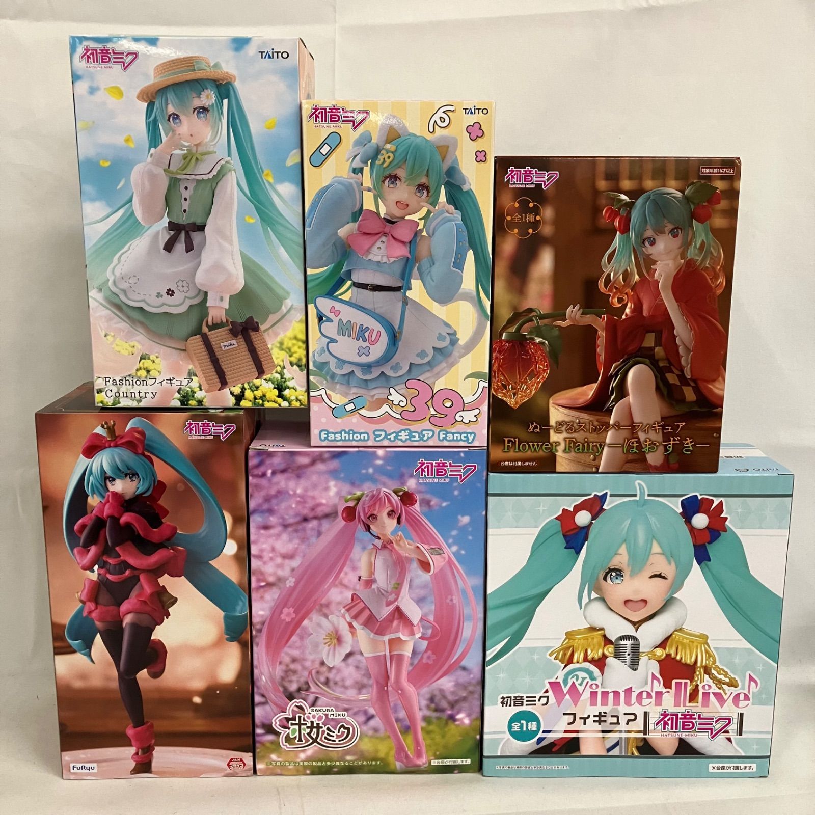 未開封 初音ミク フィギュア まとめ 6個セット SFJ507 c107 - メルカリ