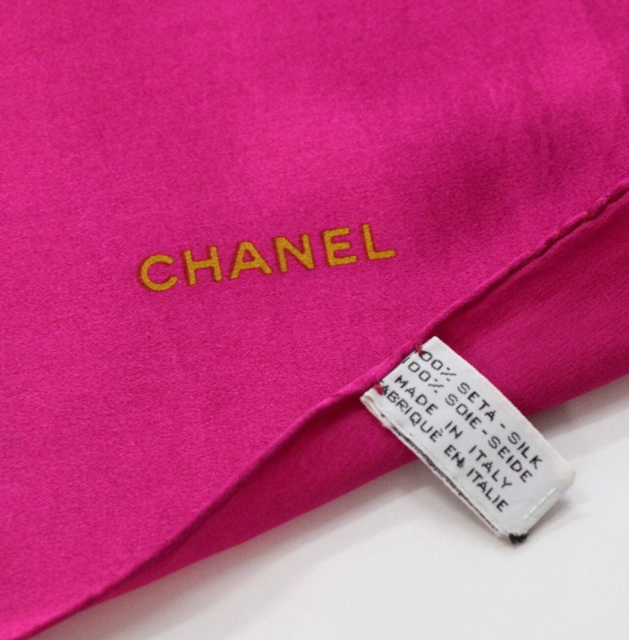 シャネル CHANEL ヴィンテージ 大判スカーフ ココマーク ジュエリー柄