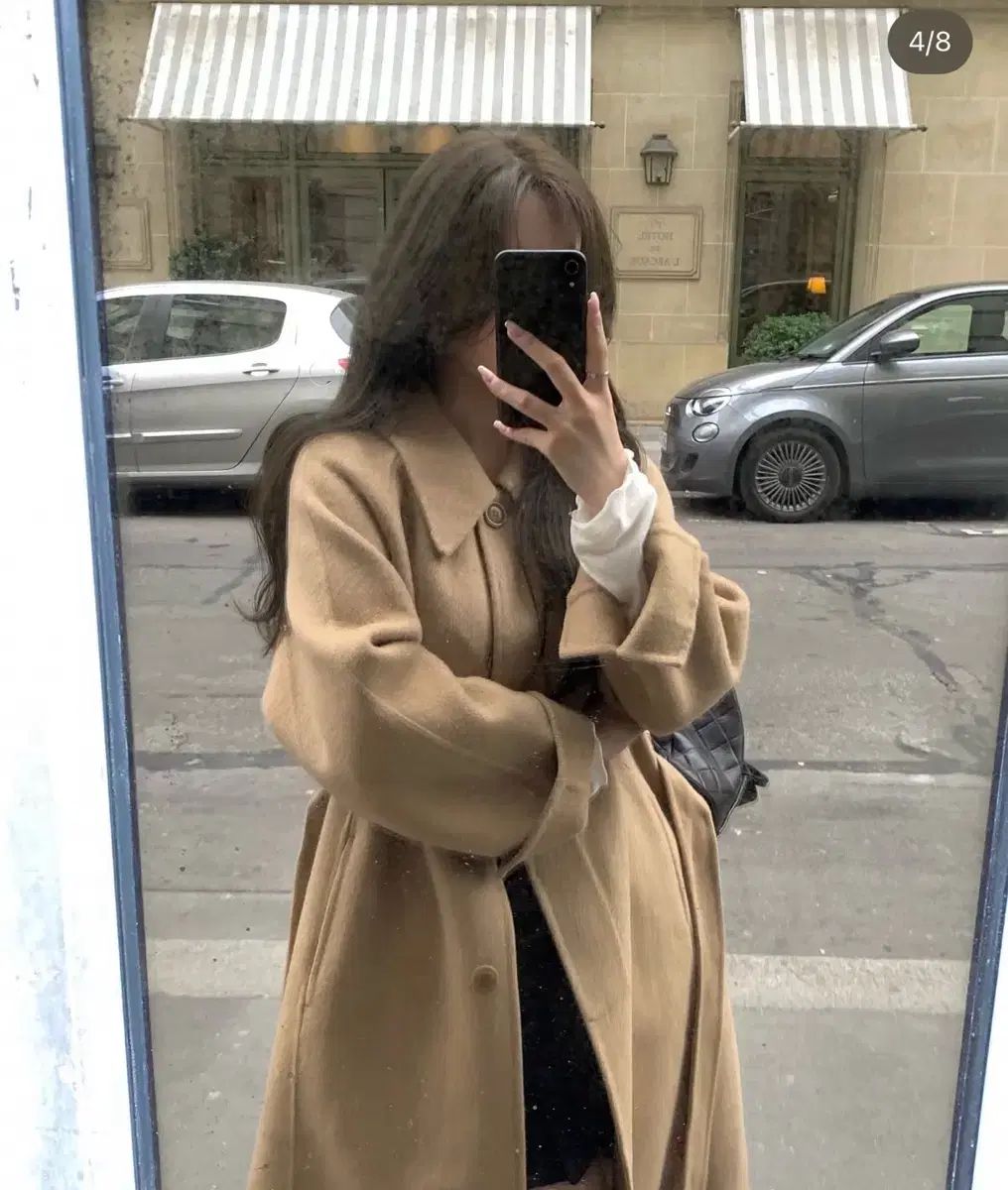 Livour キャメル ロングコート