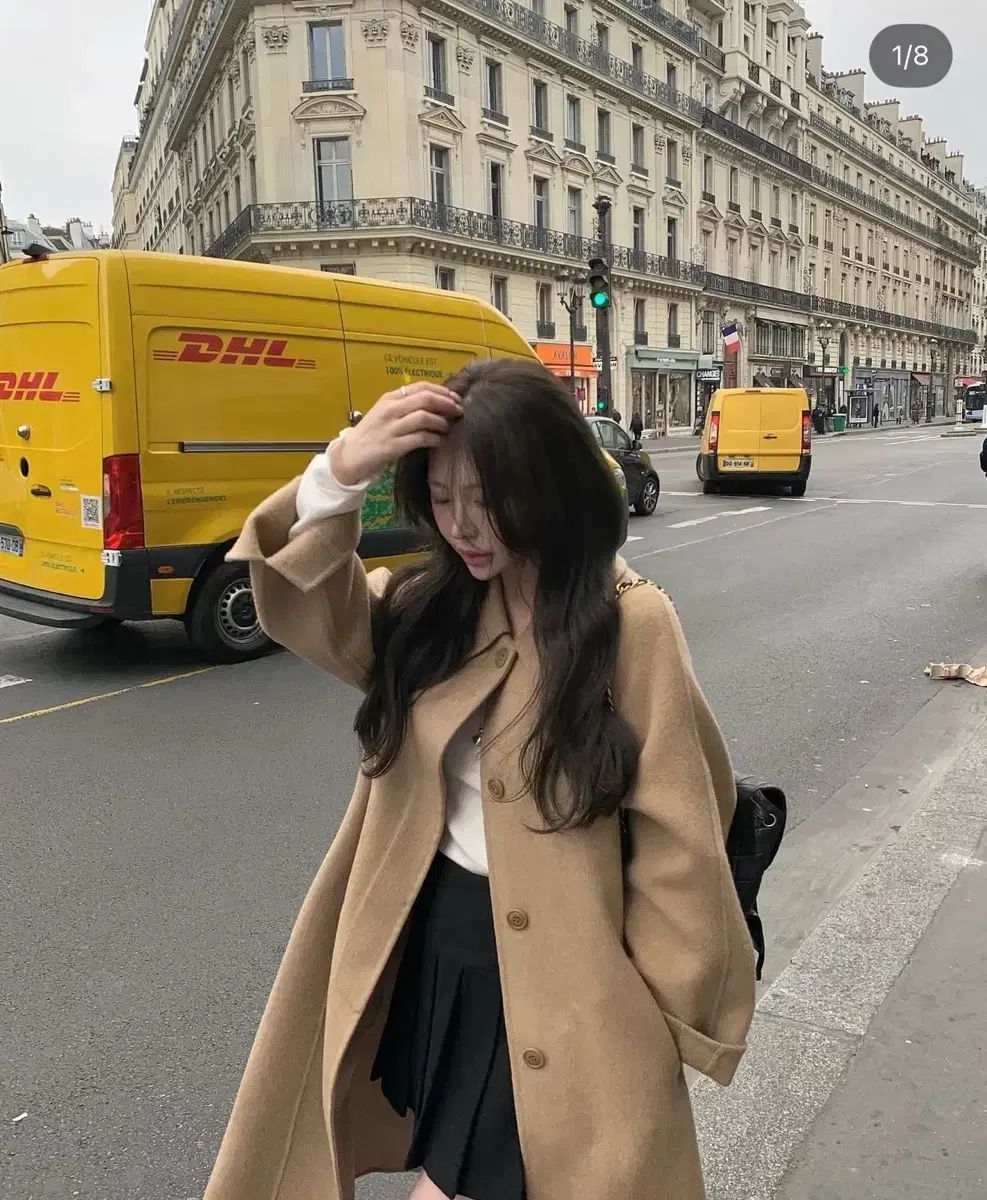 Livour キャメル ロングコート