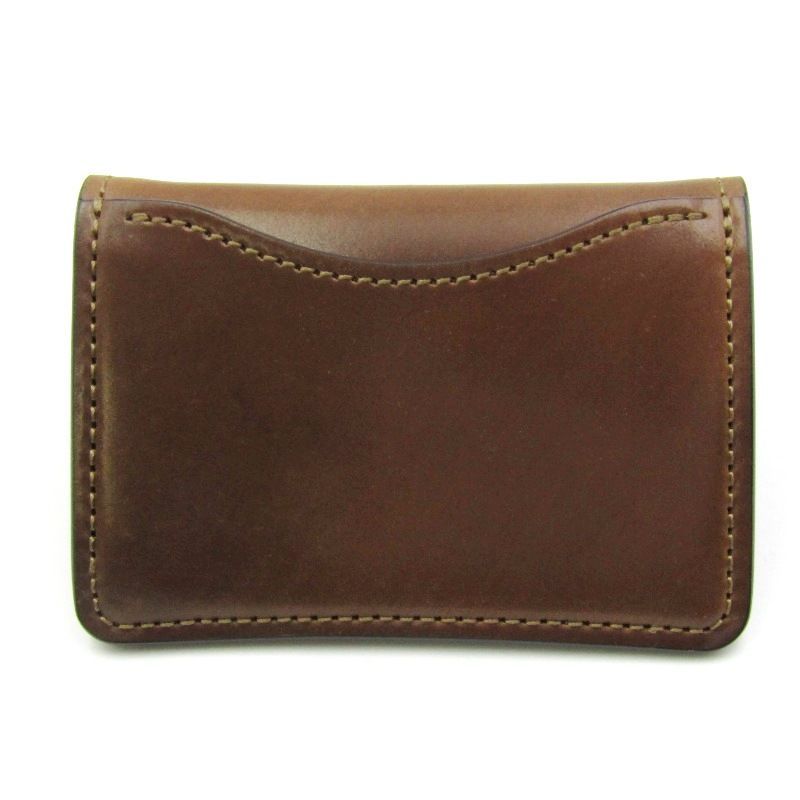 未使用 WILDSWANS ワイルドスワンズ 小銭入れ シェルコードバン TONGUE