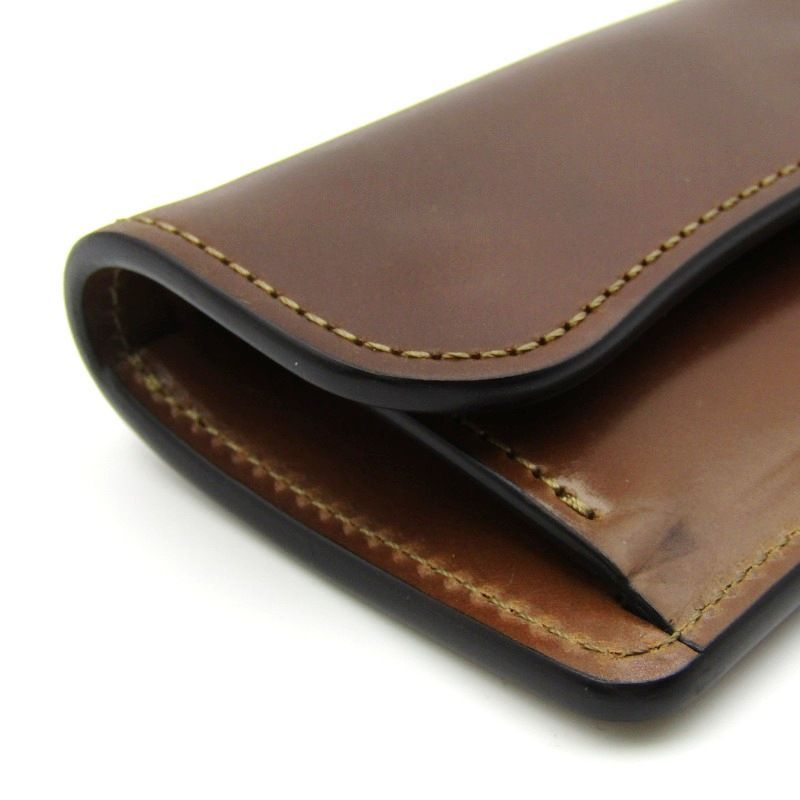 未使用 WILDSWANS ワイルドスワンズ 小銭入れ シェルコードバン TONGUE
