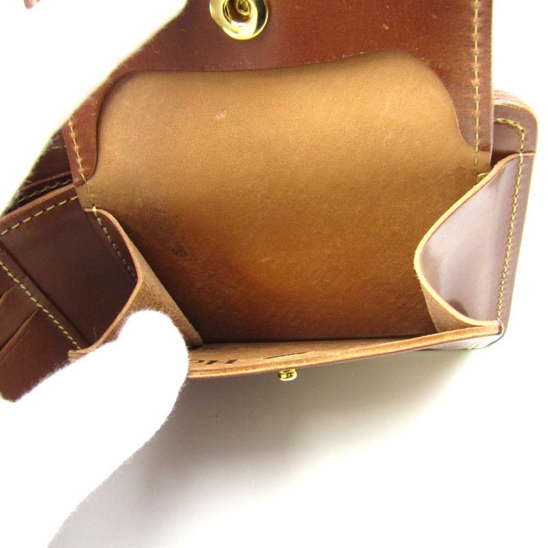 未使用 WILDSWANS ワイルドスワンズ 二つ折り財布 GROUNDER シェル