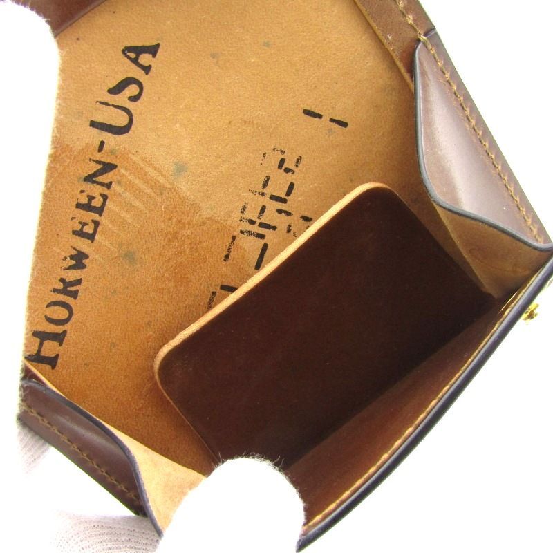 未使用 WILDSWANS ワイルドスワンズ 小銭入れ シェルコードバン TONGUE