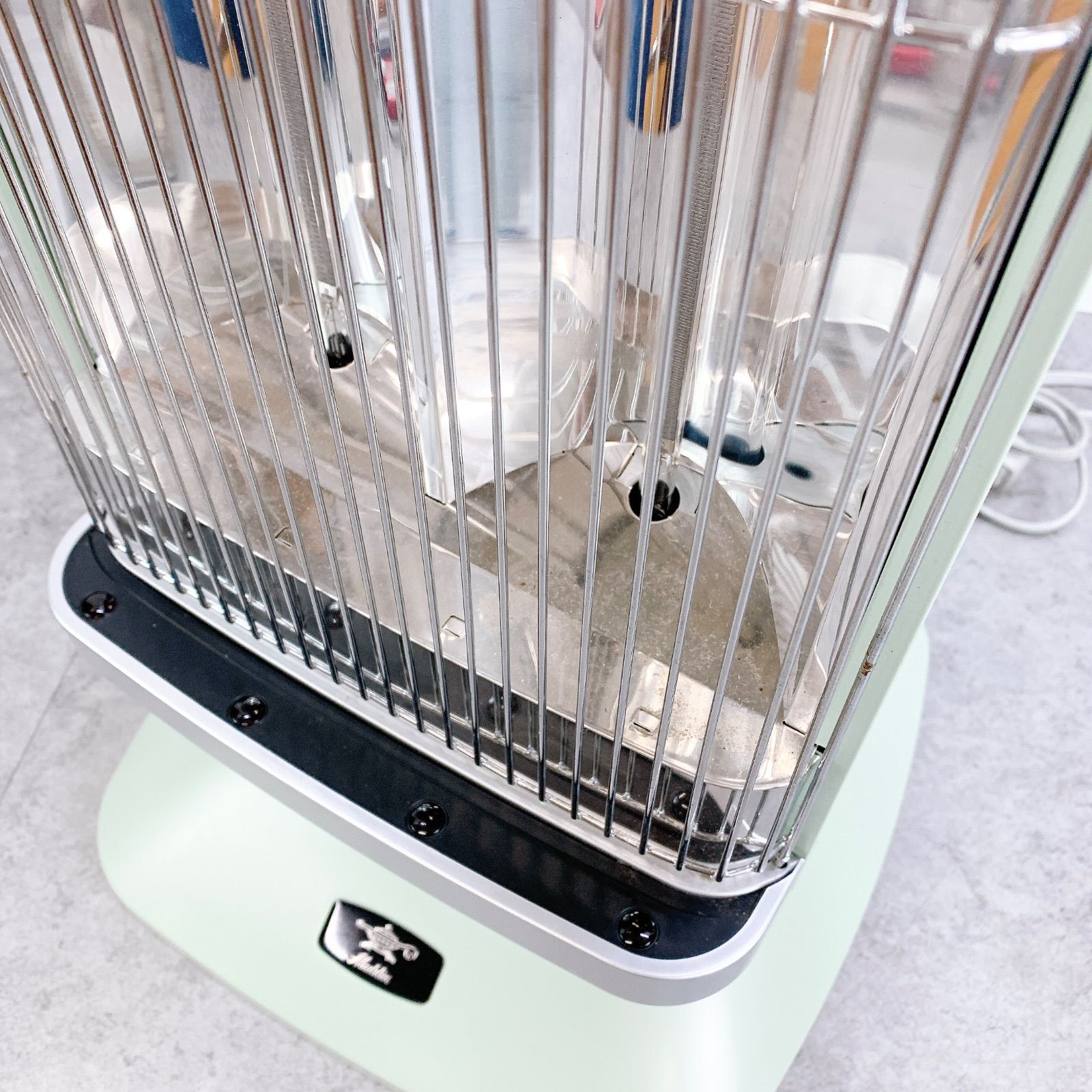H-135 アラジン 遠赤グラファイトヒーター AEH-2G10AJ グリーン 動作品 
