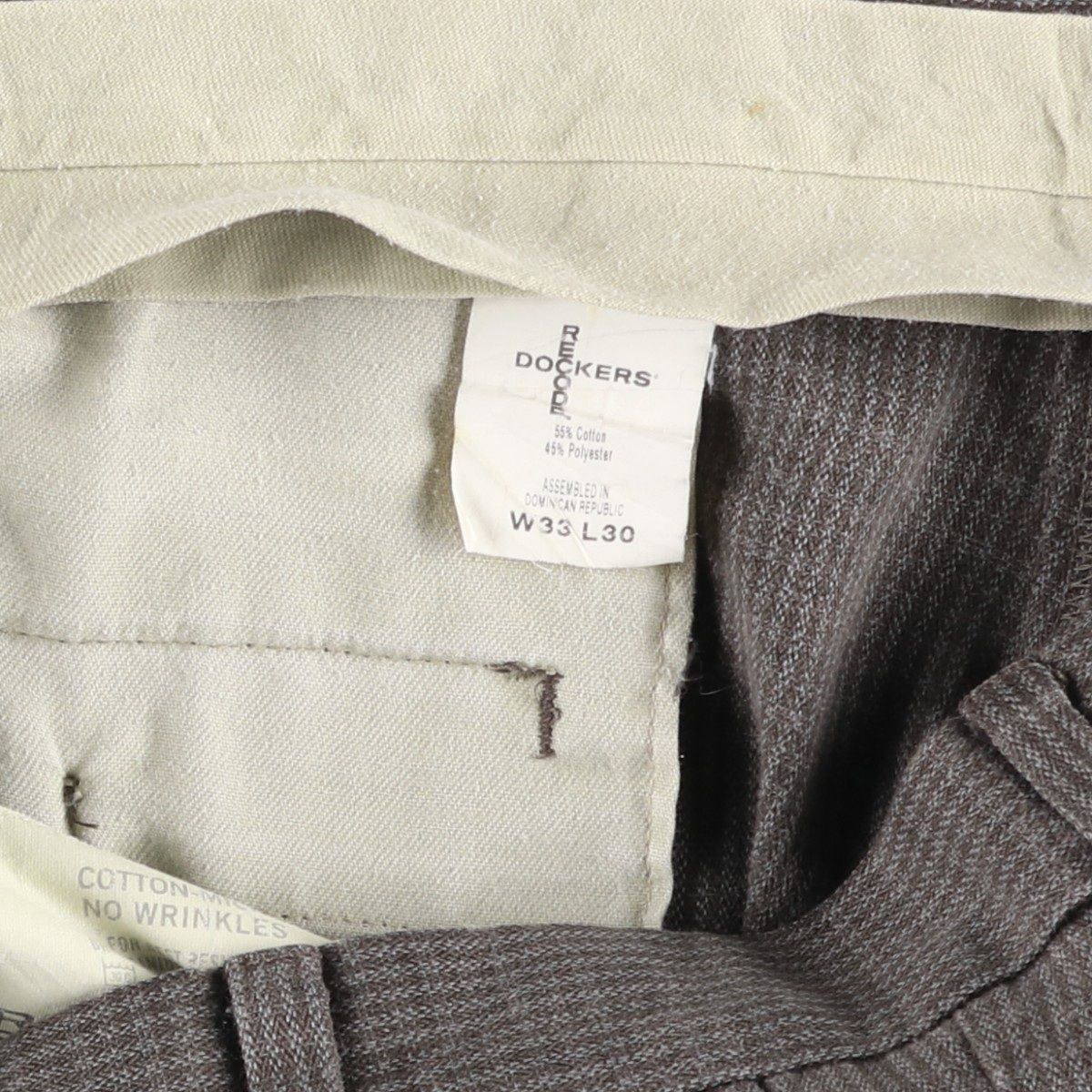 ドッカーズ DOCKERS 90s RECODE 古着 ツータック ドローコード 00 ドッカーズ DOCKERS 90s RECODE 古着 ツータック ドローコード 00