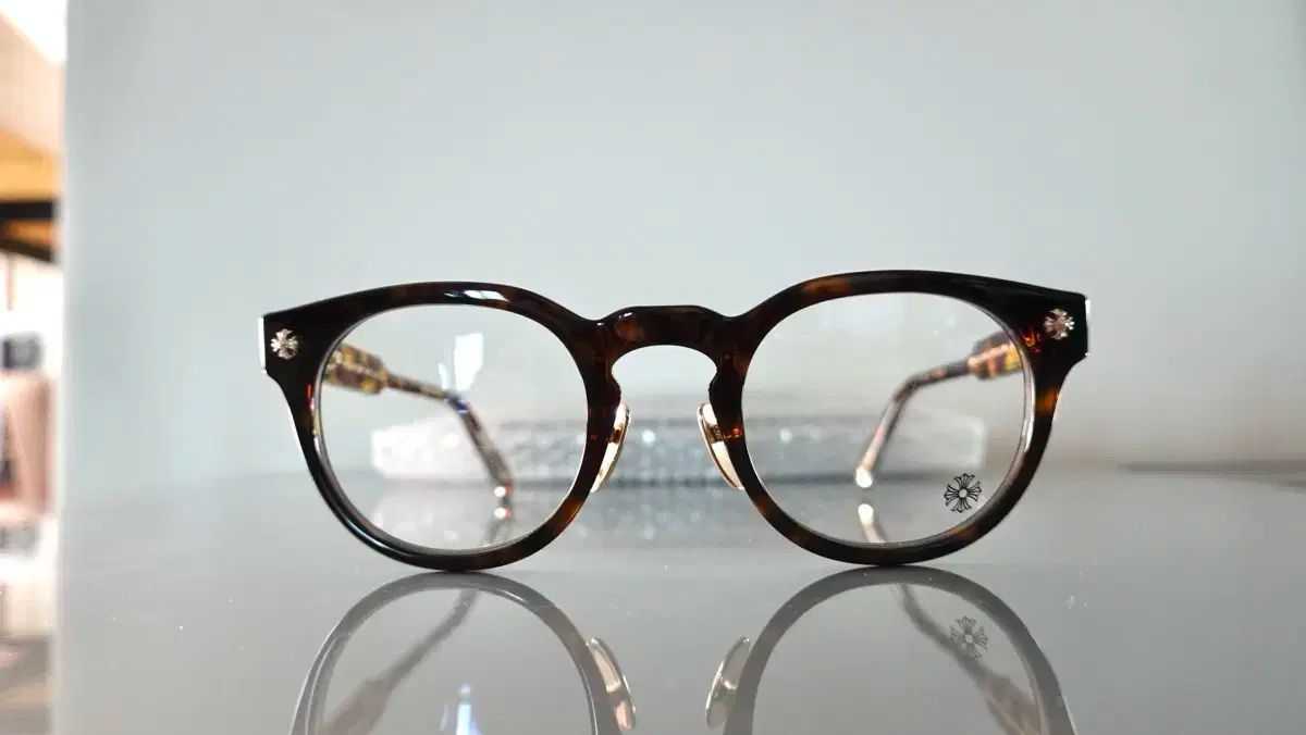 CHROME HAEATS クロムハーツ 딩가롱링롱2 DT DARK トル tortoise メガネ