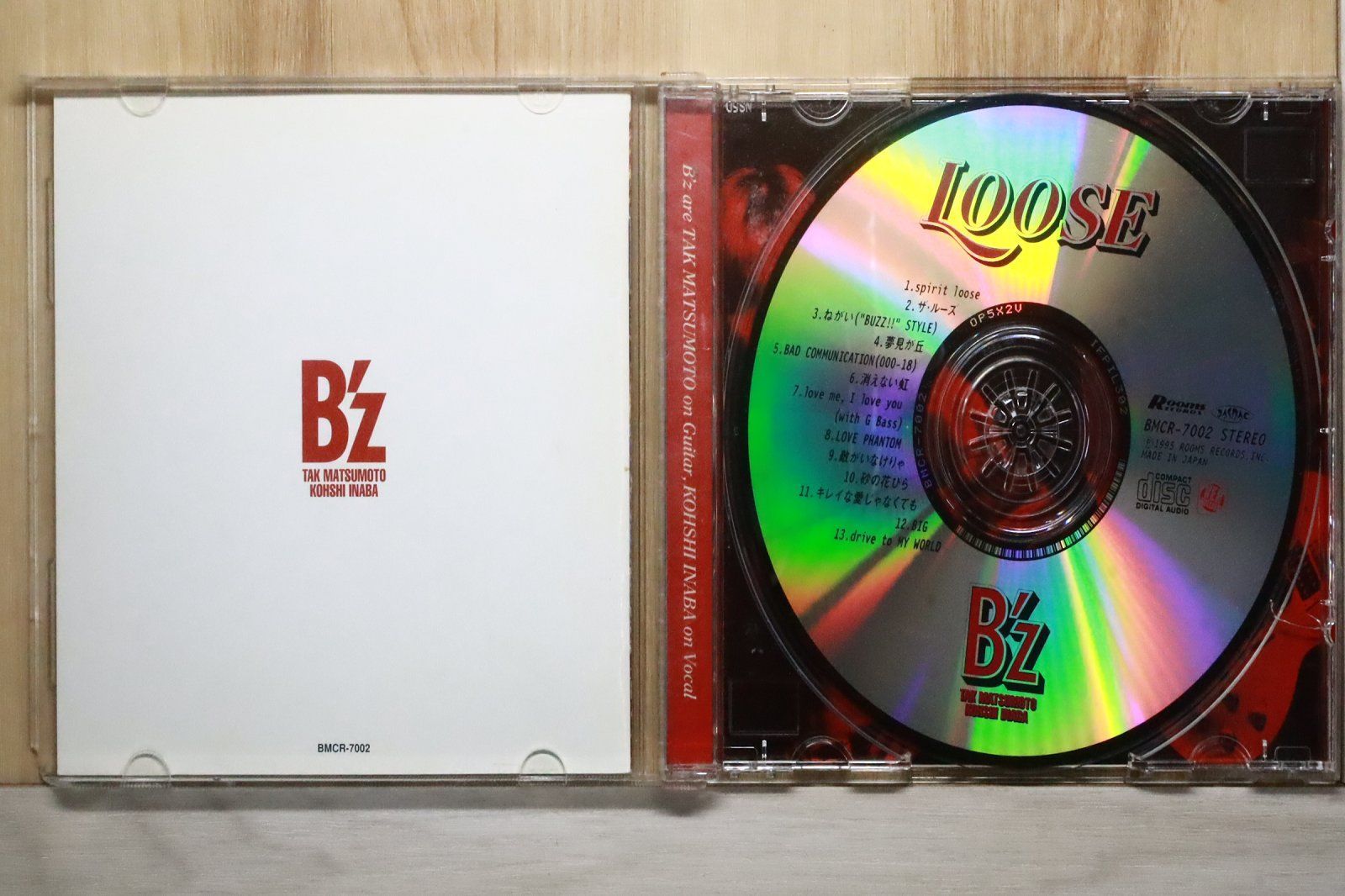 国内盤CD☆ビーズ/B'z□ LOOSE 【BMCR7002/4938068100805】U57010