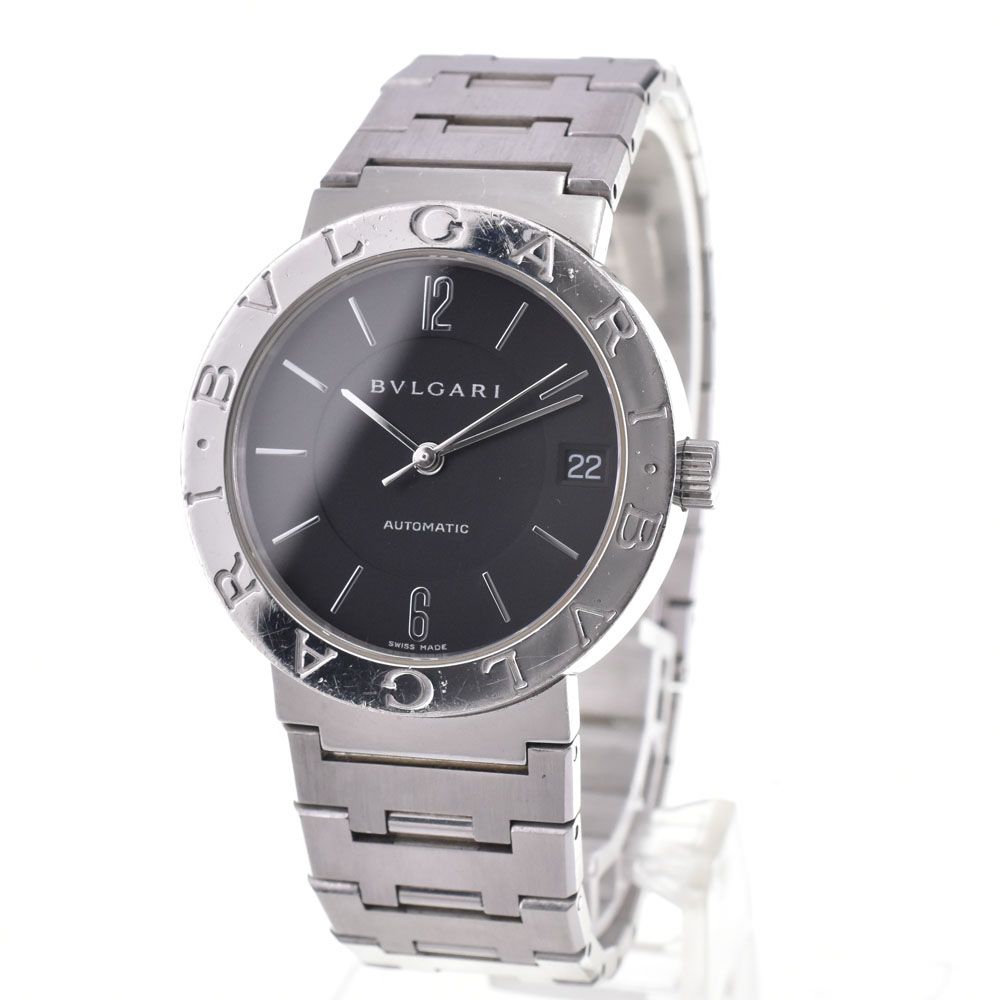 ブルガリ BVLGARI BB 33 SSD AUTO ブルガリブルガリ デイト 自動巻き メンズ A 143691