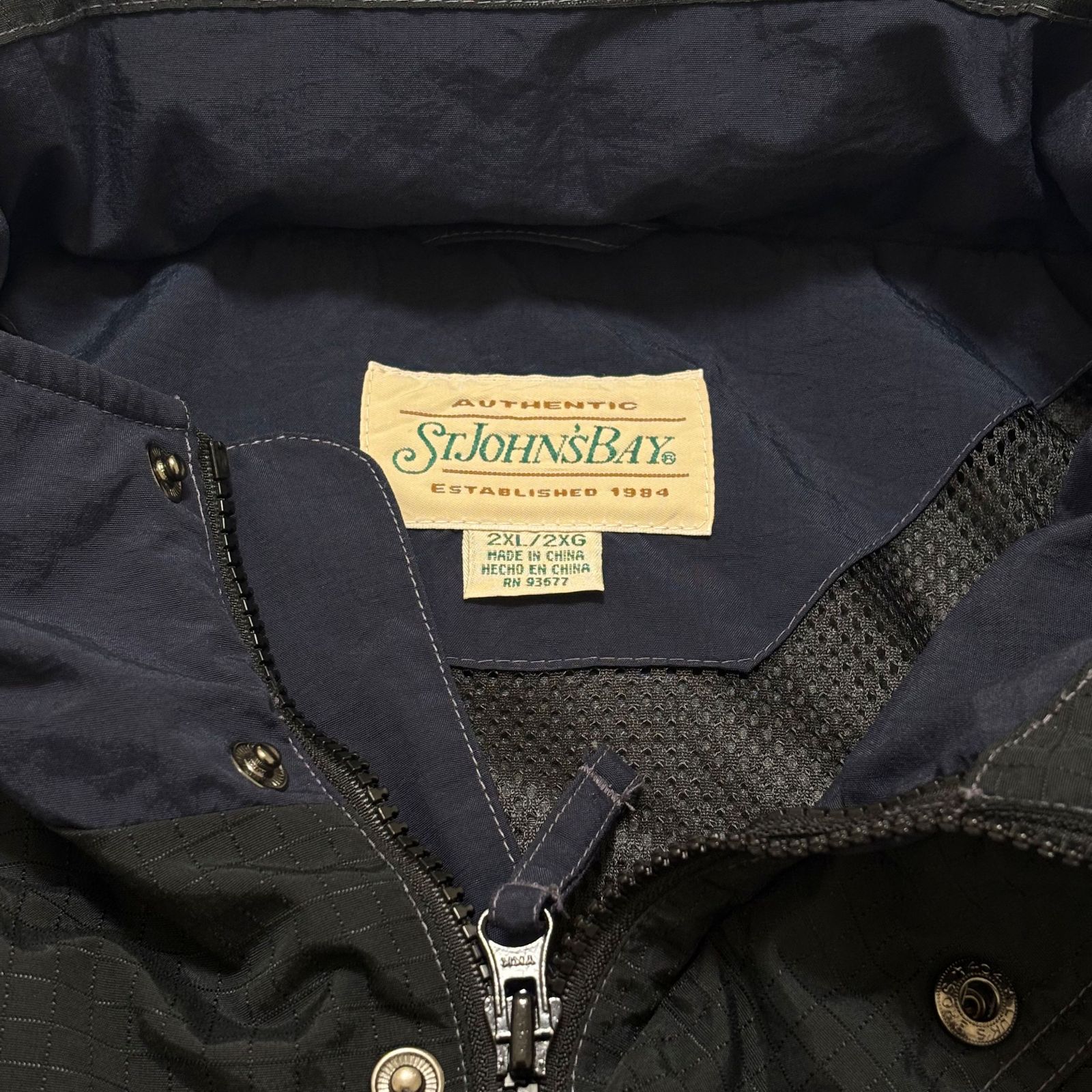 古着 セントジョンズベイ STJOHN'SBAY ナイロンジャケット