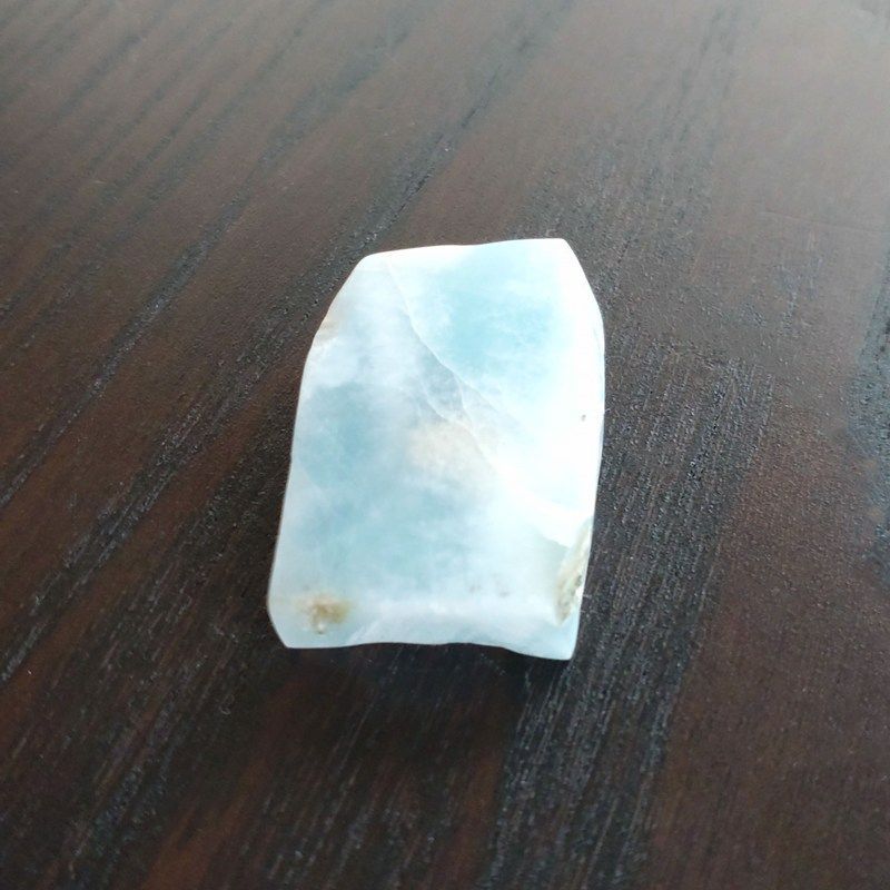  ラリマー スライス プレート 32mm 21mm 愛 平和 調和 マスコット 置物 インテリア小物