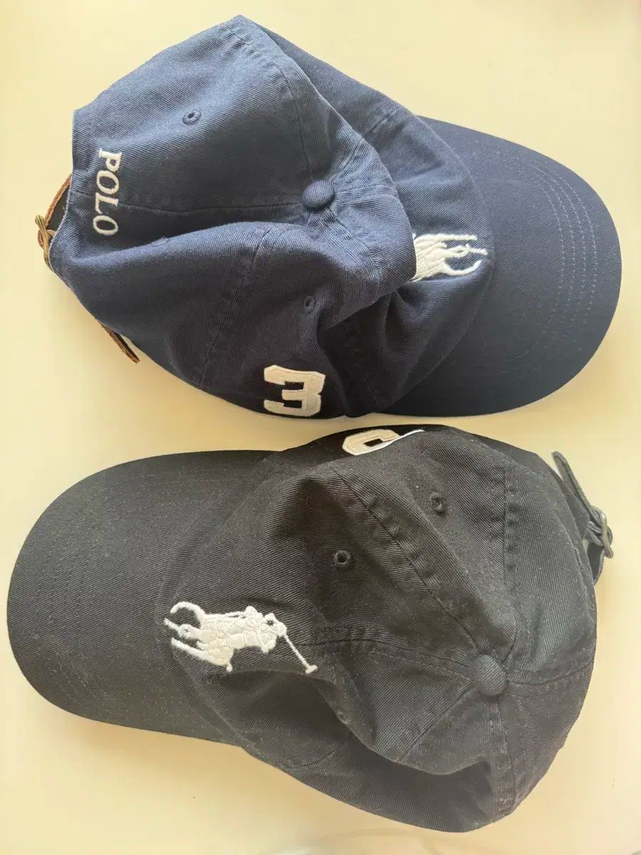 ポロラルフローレン ベースボールキャップ ネイビー ブラック セット