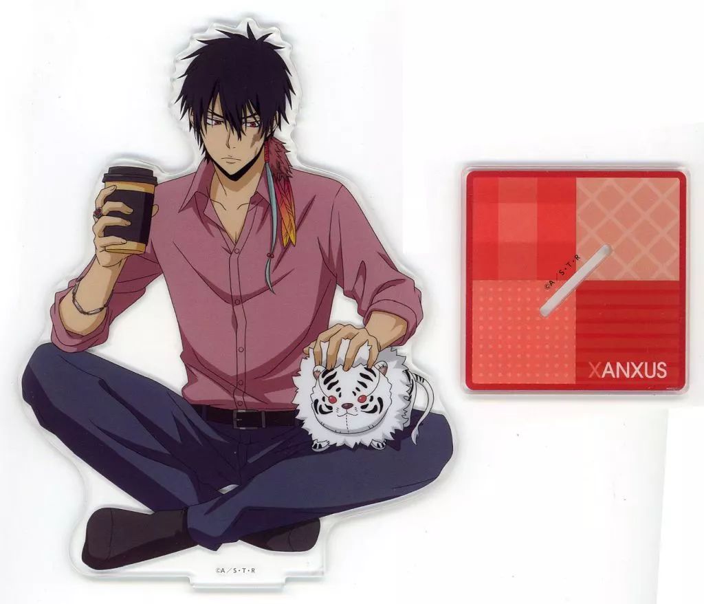 中古】アクリルスタンド・アクリルパネル Xanxus BIGクリアスタンド