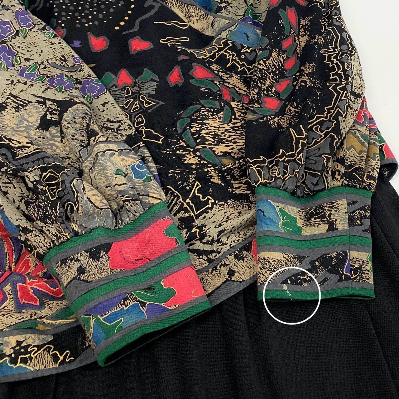 40k26 LEONARD レオナール ドッキングワンピース 長袖ワンピース  