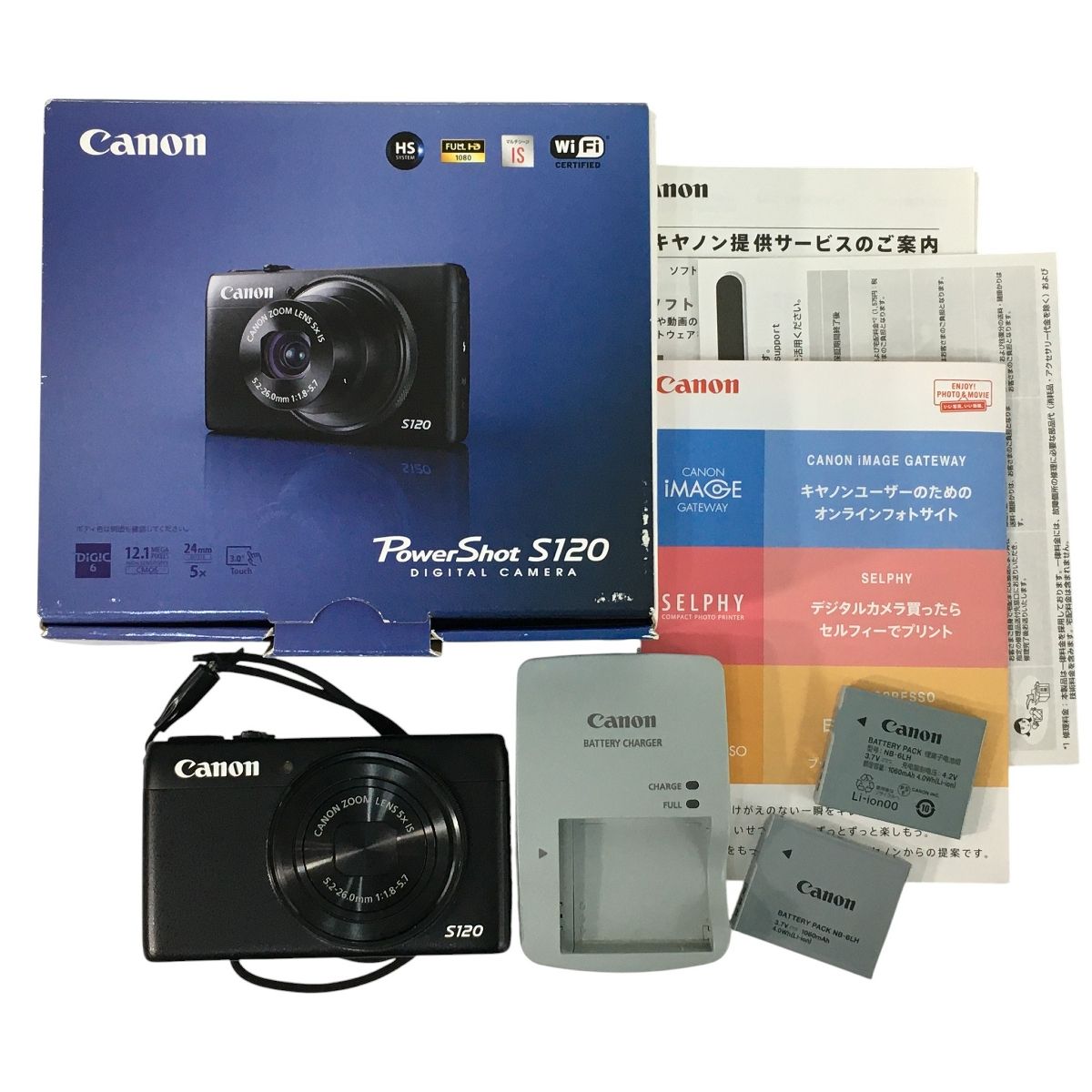 キャノン パワーショット S120 ブラック CONTAX（コンタックス） キヤノン Canon PowerShot S120 ブラック F値