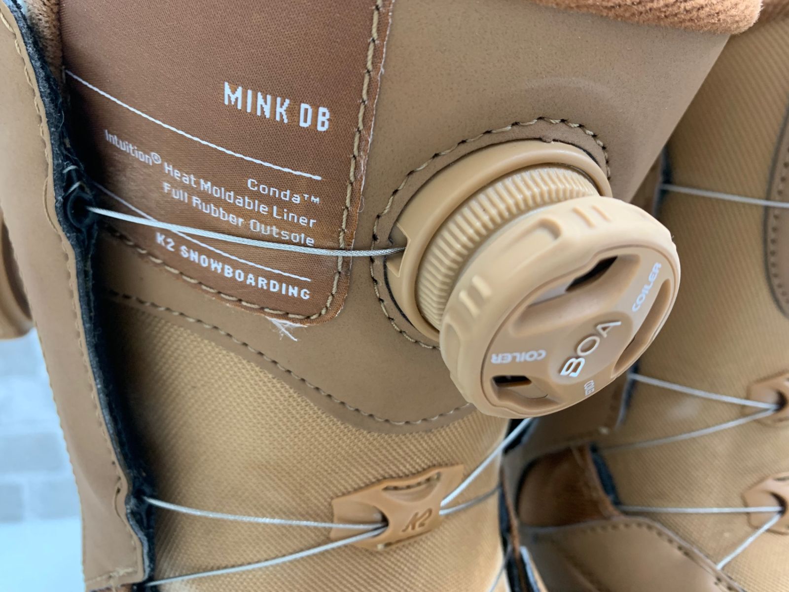 K2 MINK DB スノーボードブーツ ボア 24.5cm 女性用 ブラウン系 - メルカリ