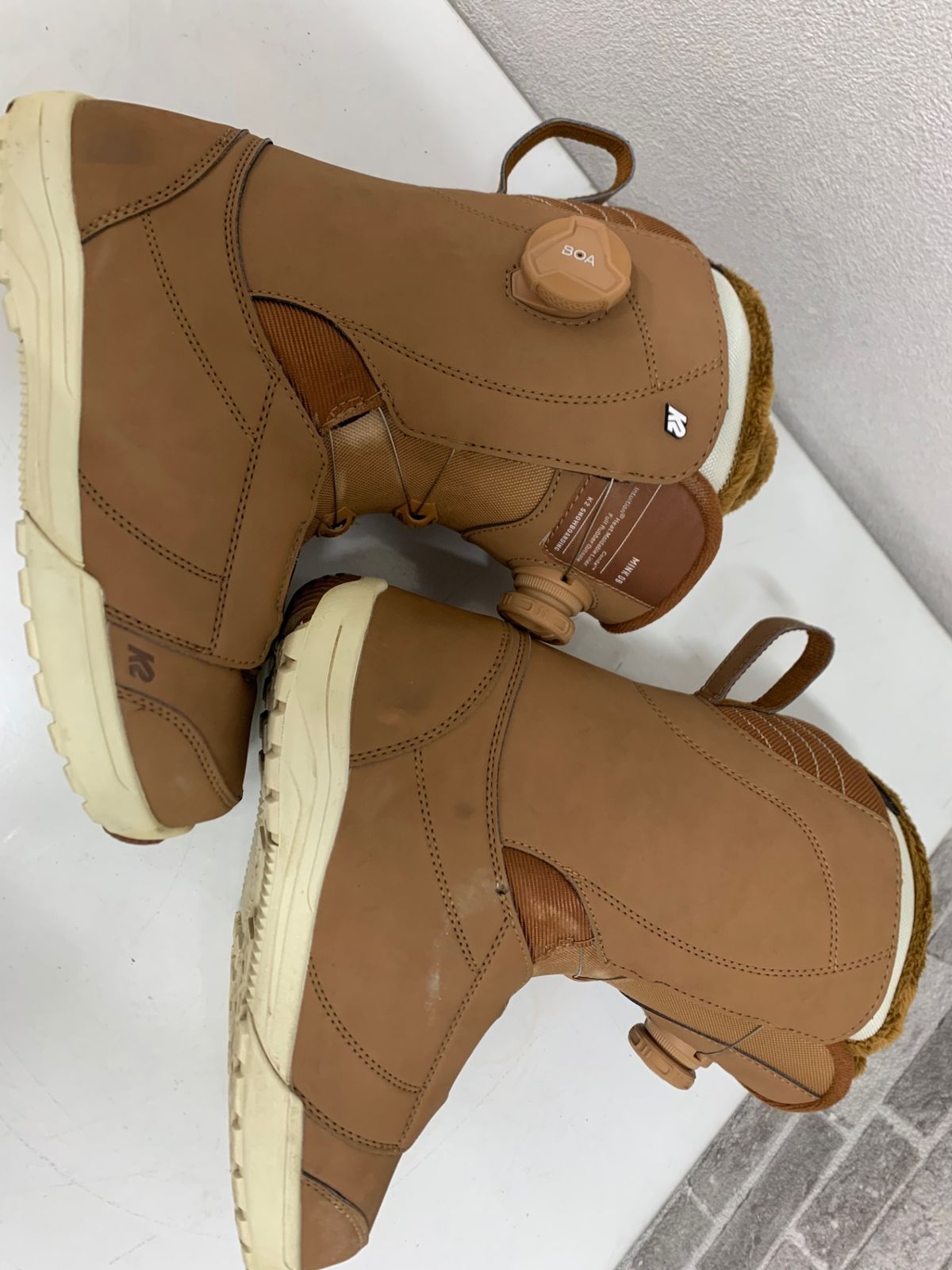 K2 MINK DB スノーボードブーツ ボア 24.5cm 女性用 ブラウン系 - メルカリ