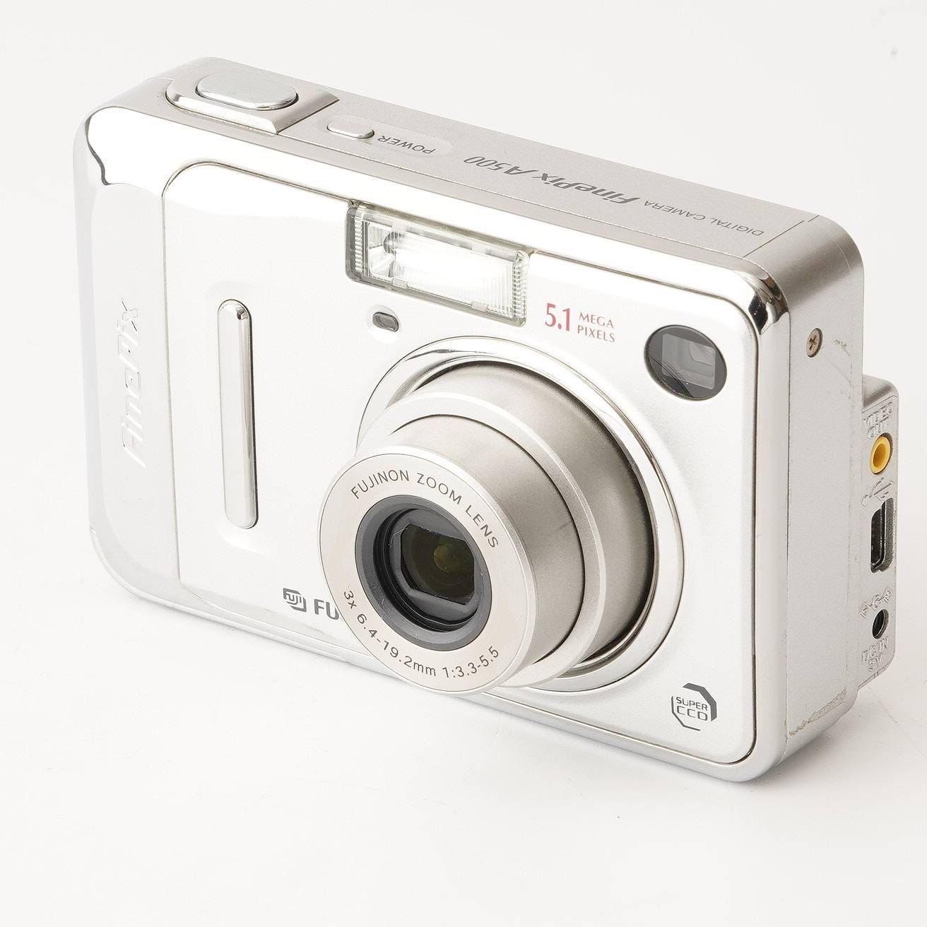美品【動作品】FUJIFILM 富士フイルム FinePix A500 シルバー 富士フイルム Fujifilm FINEPIX A500 シルバー - メルカリ