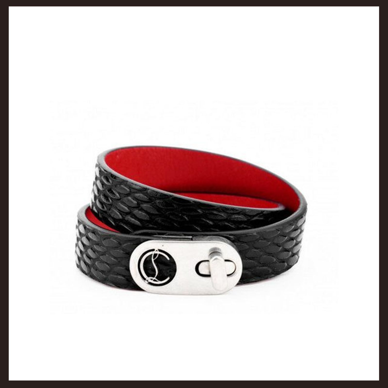 限定　新品未使用　the last of us エリー　着用モデル　ブレスレット 新品 未使用 Christian Louboutin エリーサ ブレスレット ブラック S