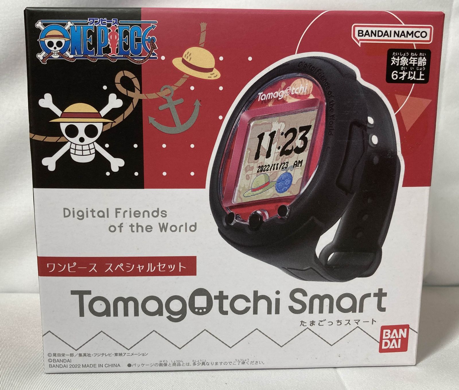 【中古】たまごっちスマート　ワンピース　スペシャルセット △M278-70△ たまごっちスマート ワンピース スペシャルセット