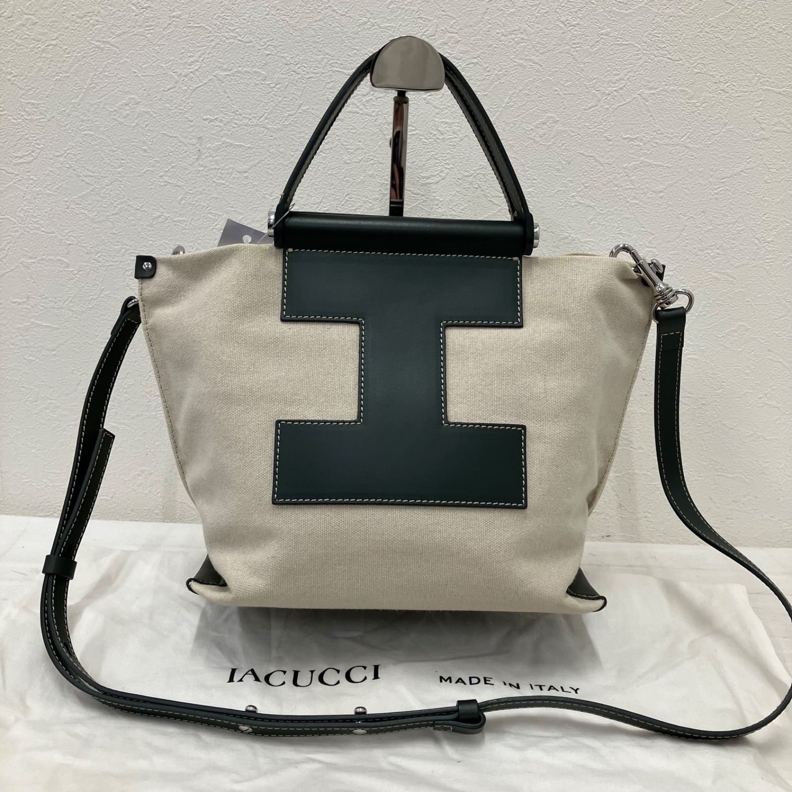 6620 IACUCCI イアクッチ ソルベットS SORBETTO キャンバス レザー 